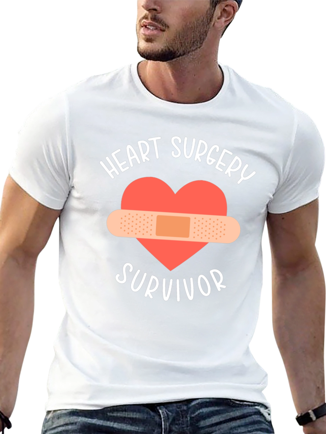 Heart Surgery Survivor Graphic Tee