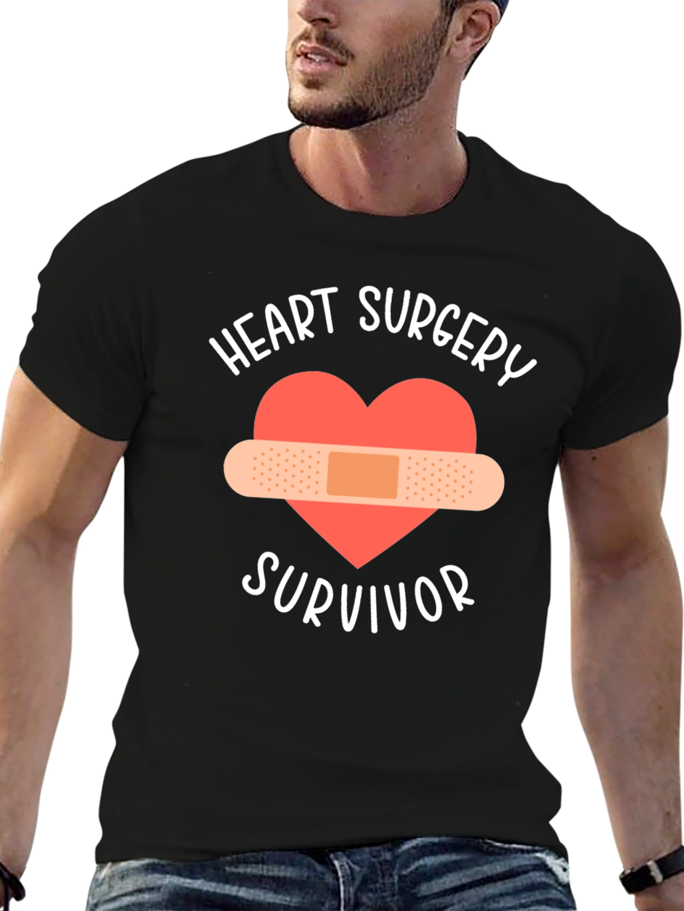 Heart Surgery Survivor Graphic Tee
