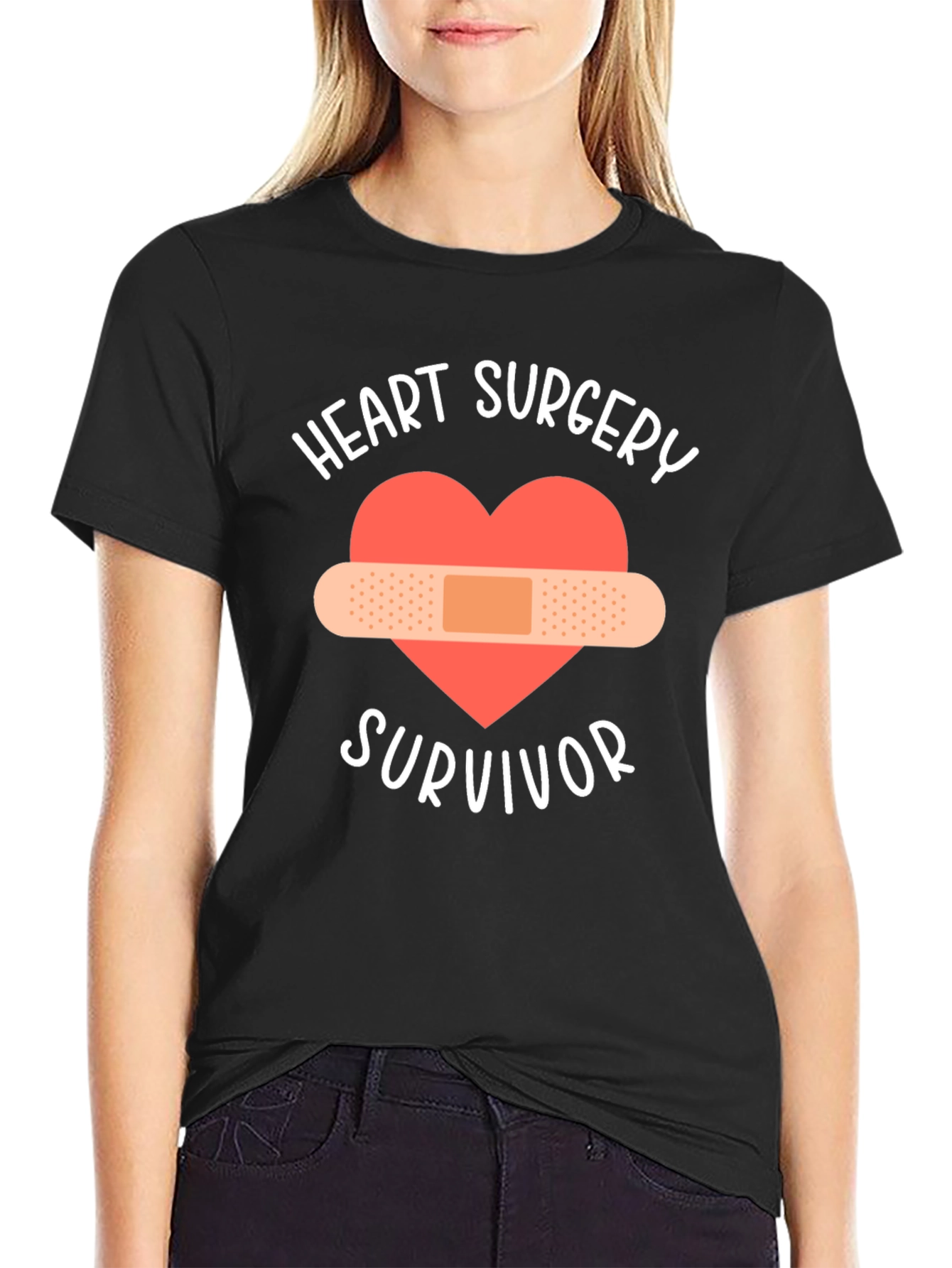 Heart Surgery Survivor Graphic Tee