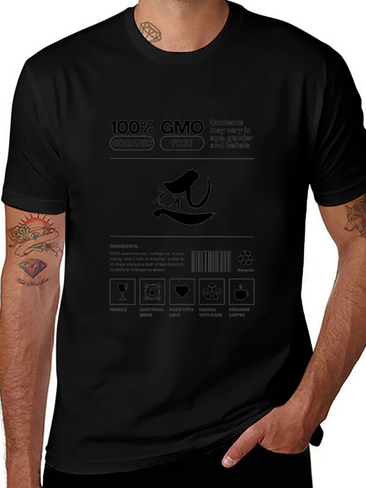 100% GMO Organic Free T-Shirt - Express Yourself!
