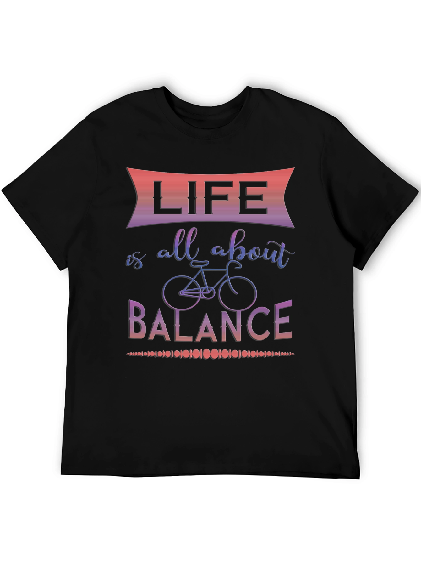 Life is all about balance graphic tee