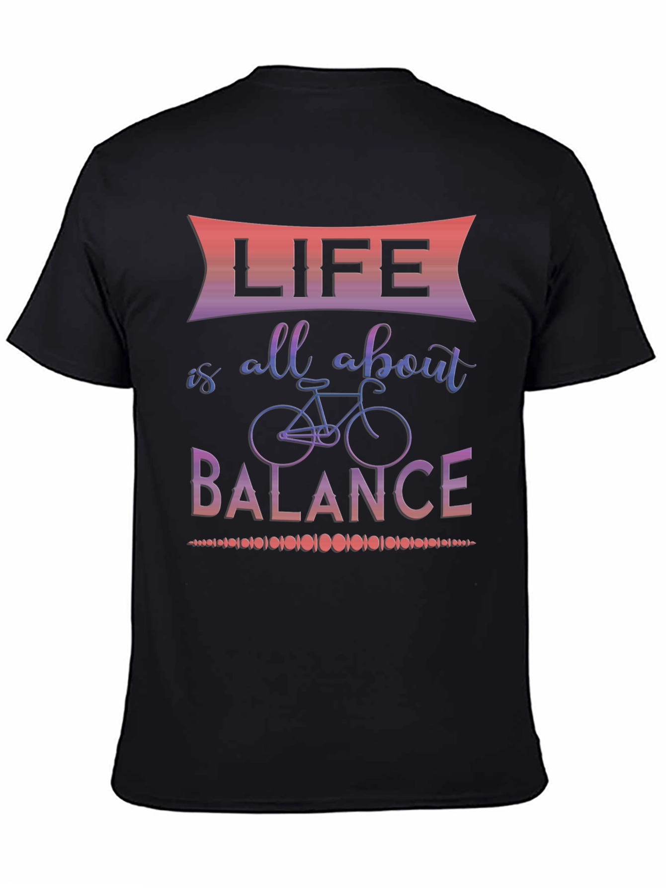 Life is all about balance graphic tee