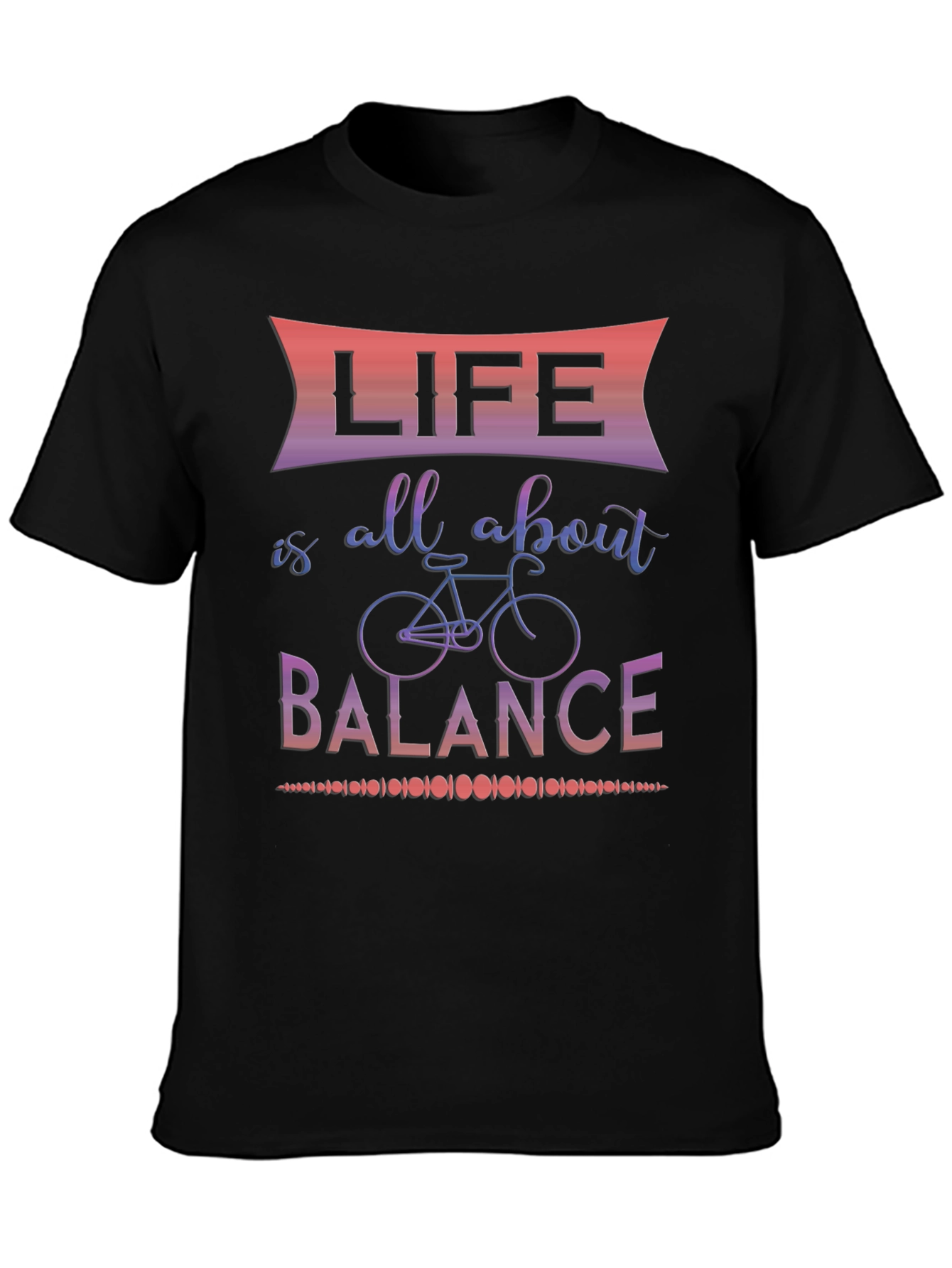 Life is all about balance graphic tee