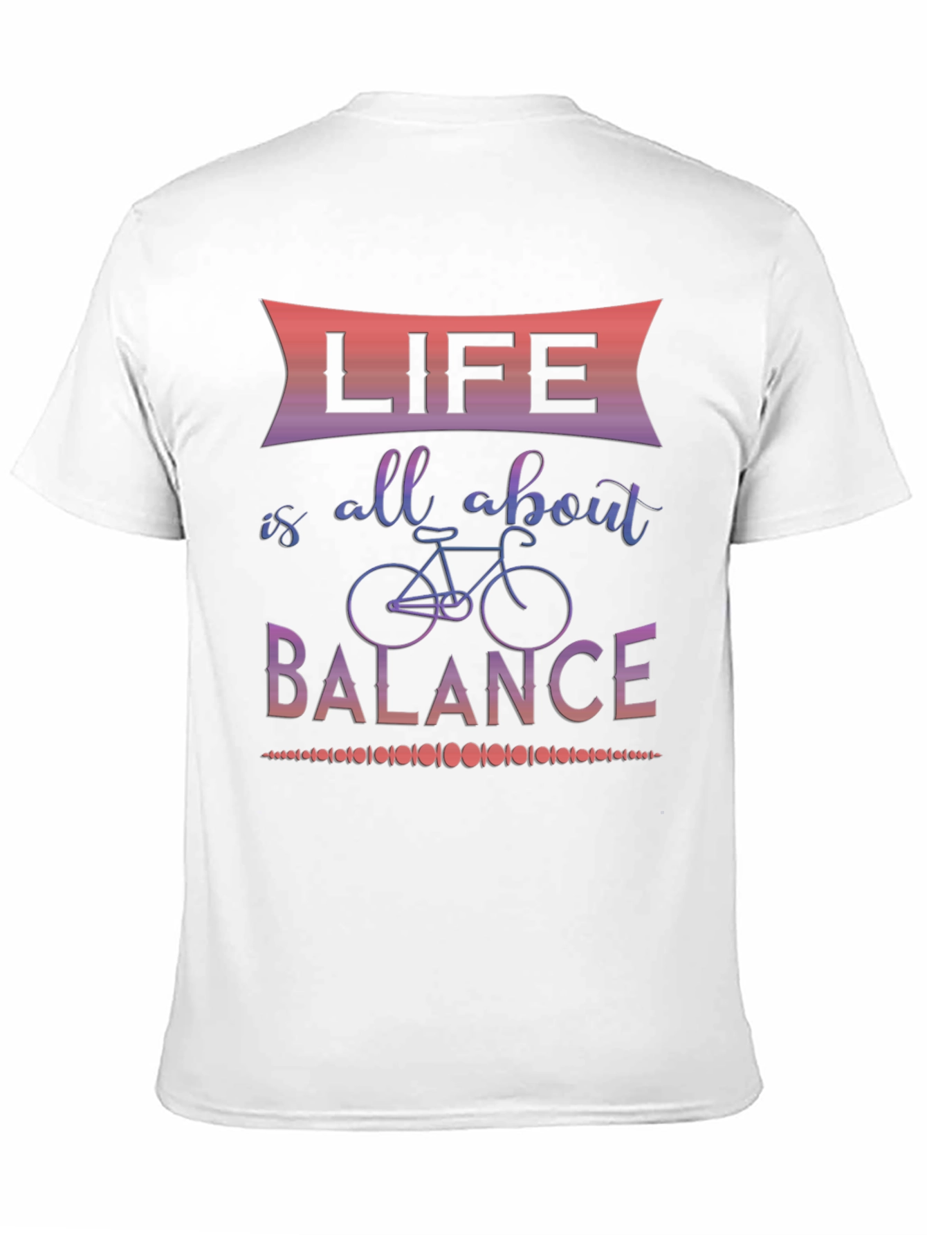 Life is all about balance graphic tee