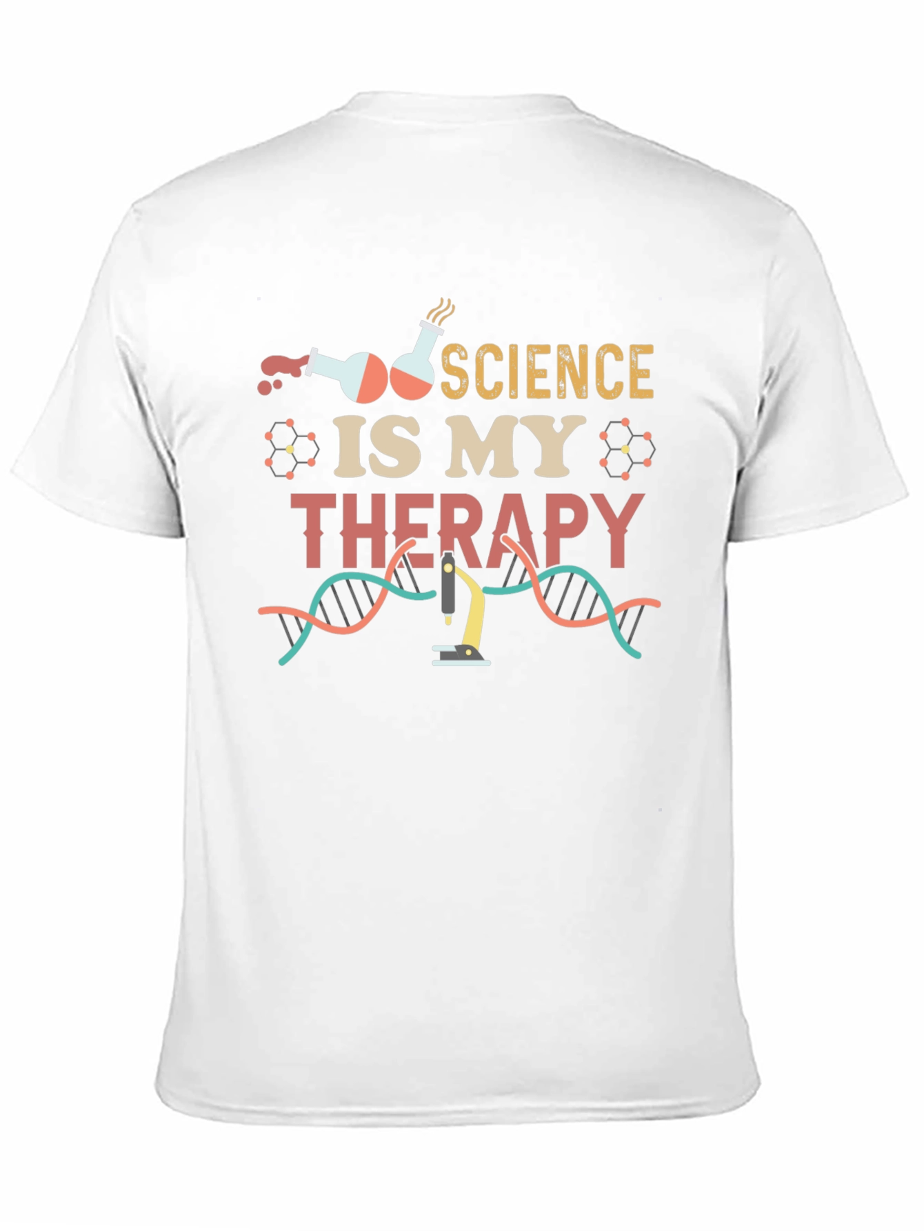 Science Is My Therapy T-Shirt - Scientist Gift
