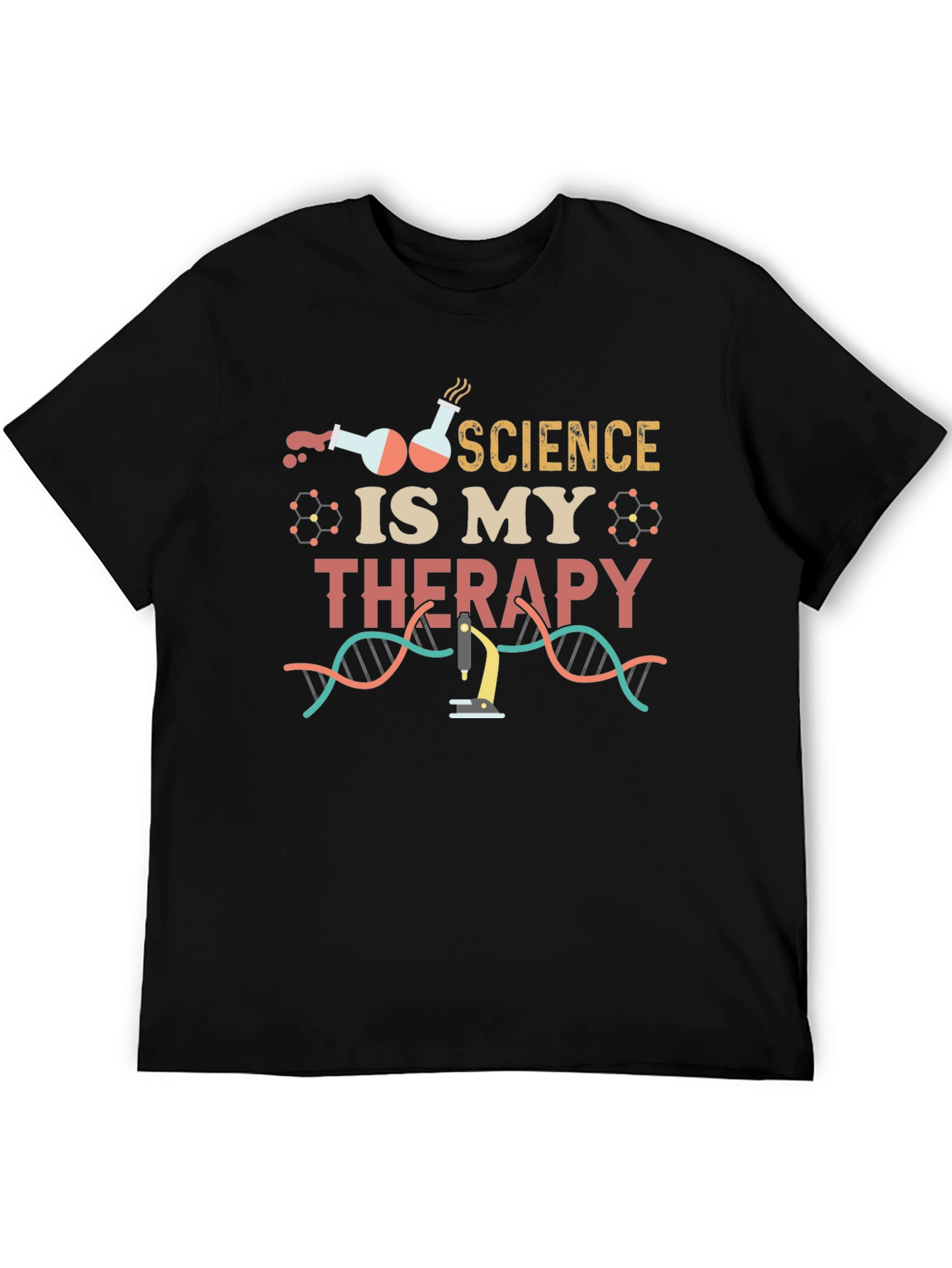 Science Is My Therapy T-Shirt - Scientist Gift