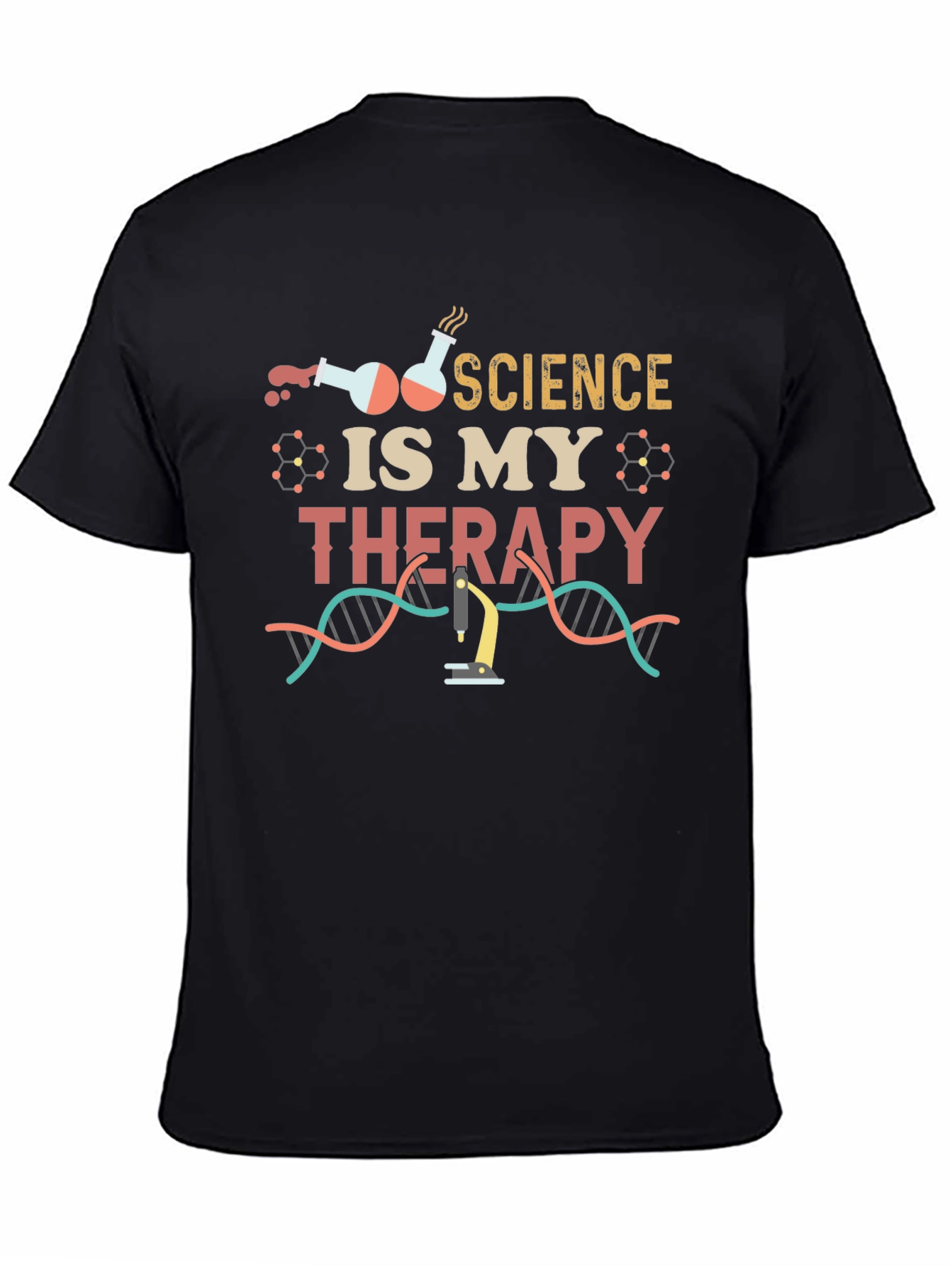 Science Is My Therapy T-Shirt - Scientist Gift
