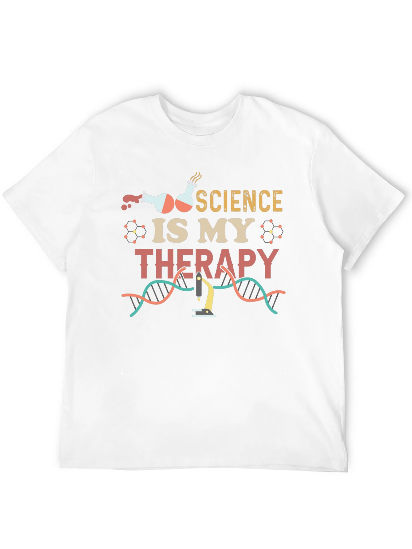 Science Is My Therapy T-Shirt - Scientist Gift