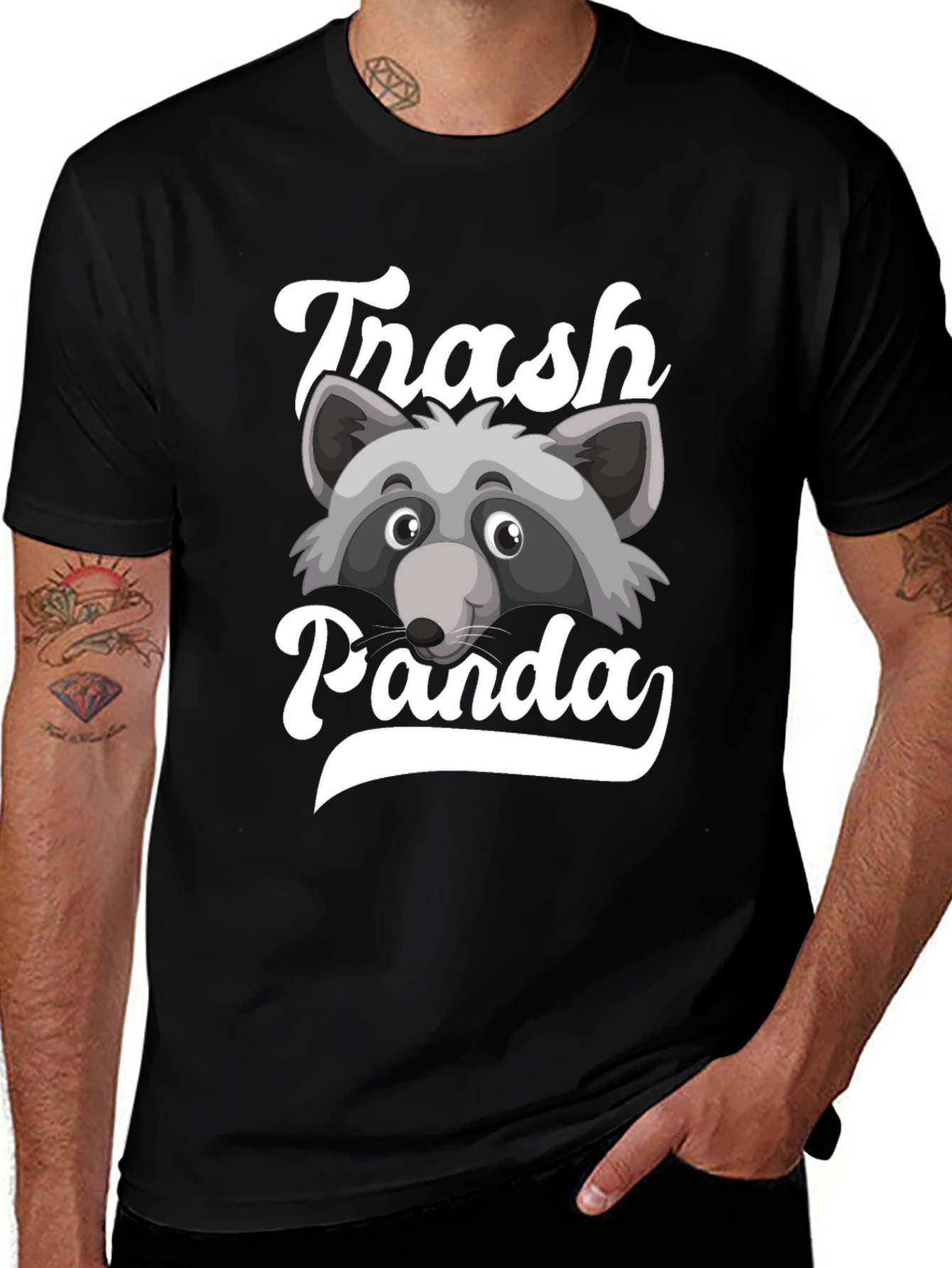 Trash Panda Graphic Tee - Raccoon Lovers!