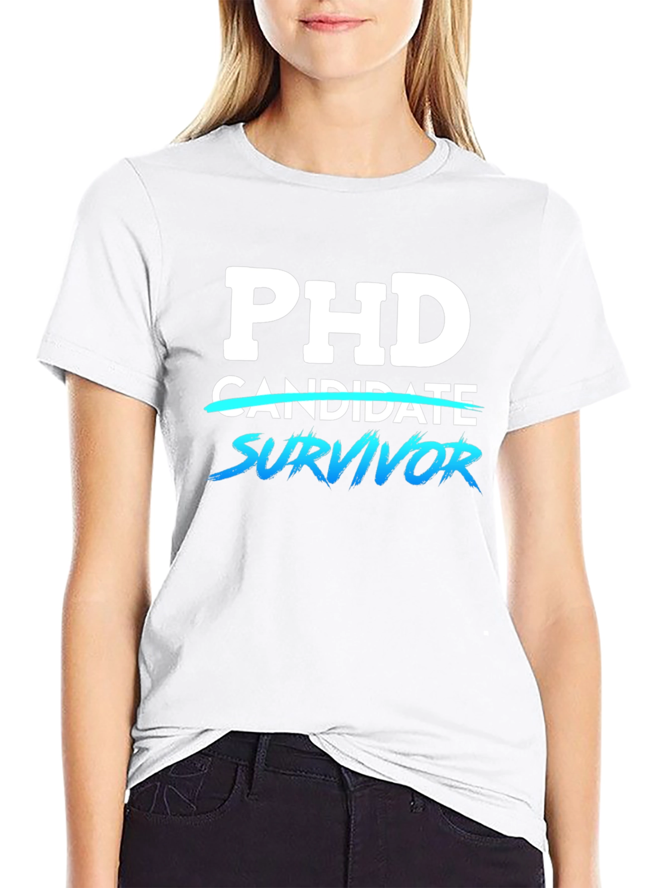 PhD Survivor T-Shirt - Graduate School Humor