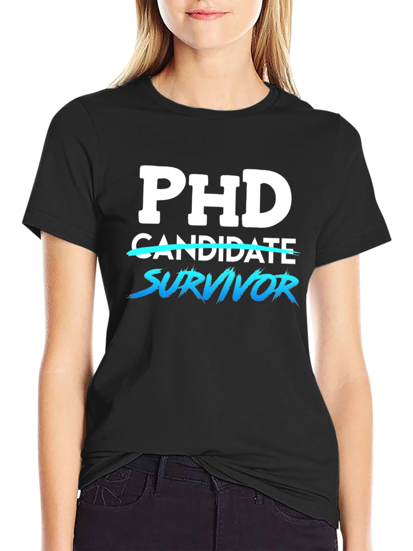 PhD Survivor T-Shirt - Graduate School Humor