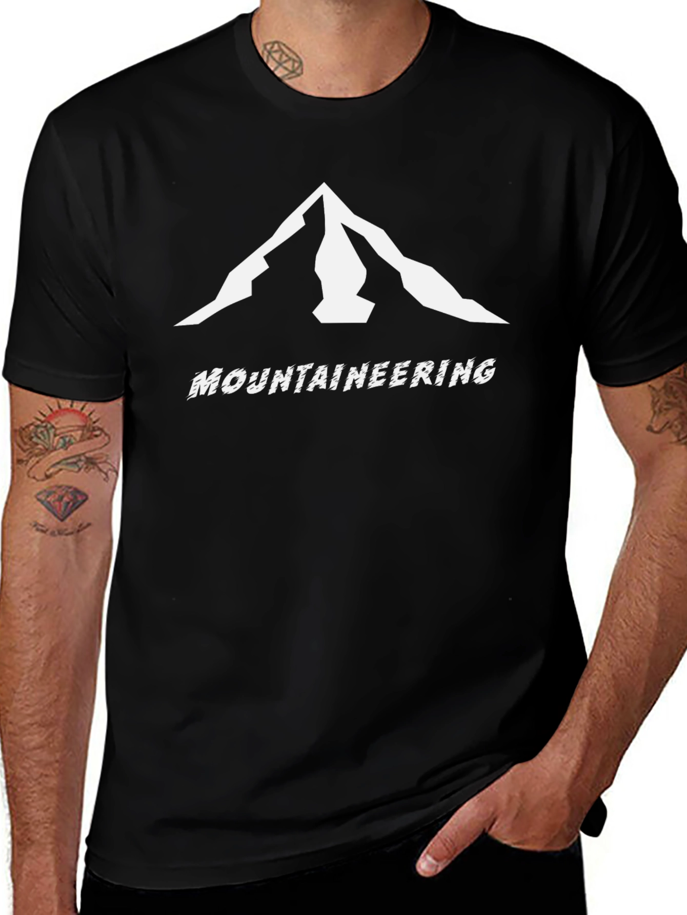 Mountaineering Graphic Tee - Adventure Awaits!