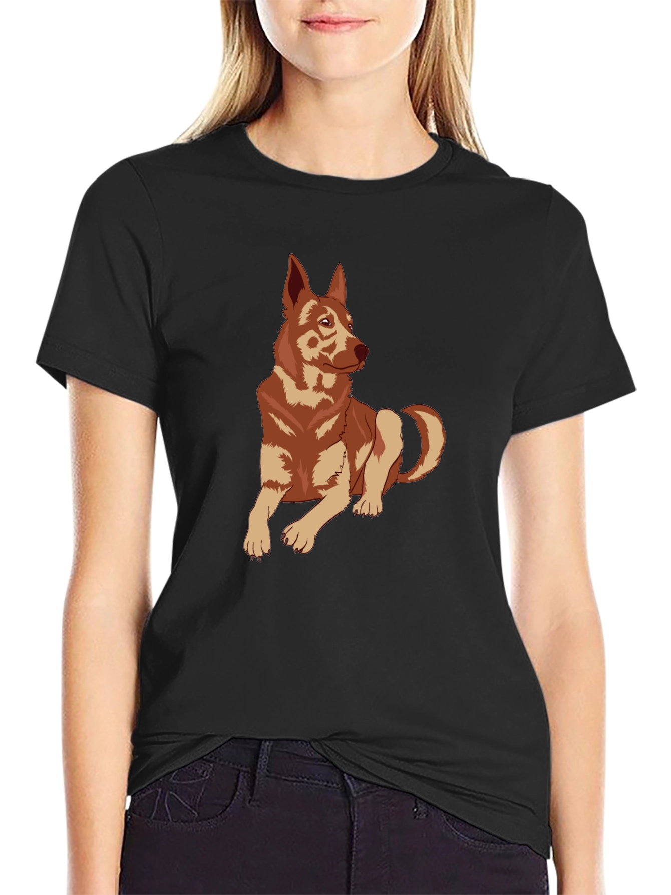 Dog Graphic Tee - Stylish Casual Wear
