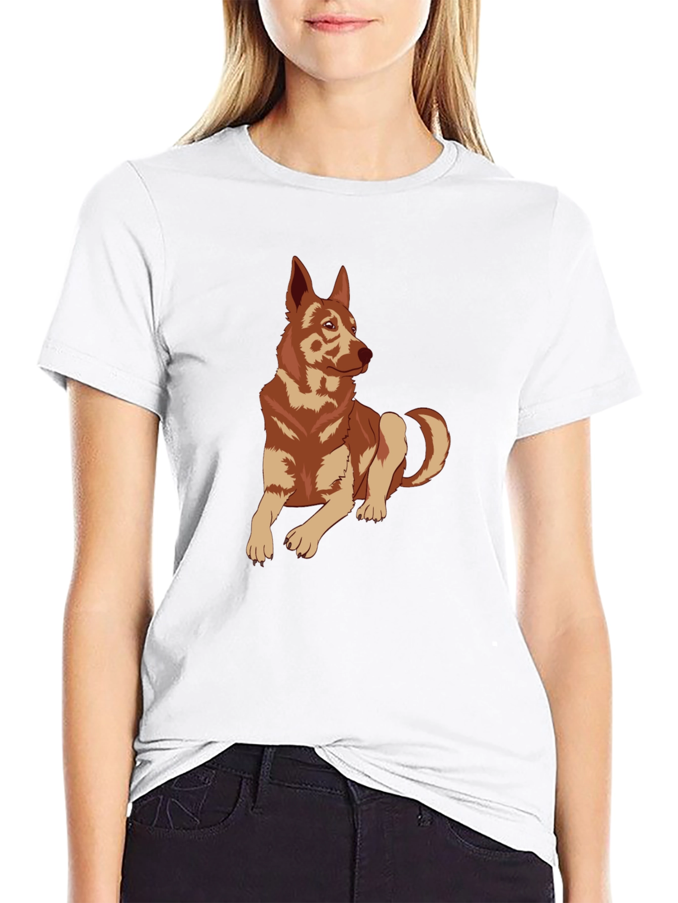 Dog Graphic Tee - Stylish Casual Wear