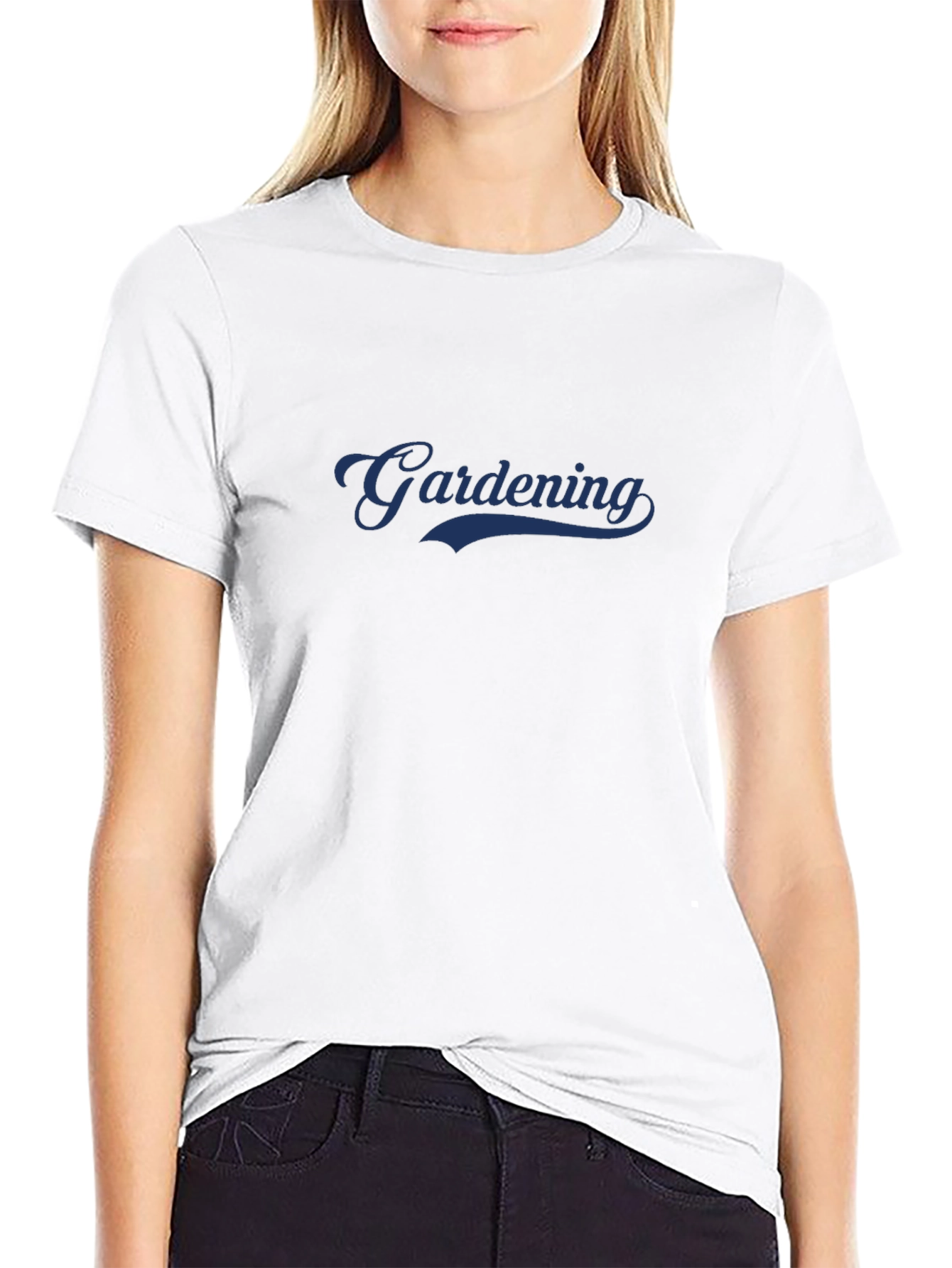 Gardening T-Shirt - Dark Blue