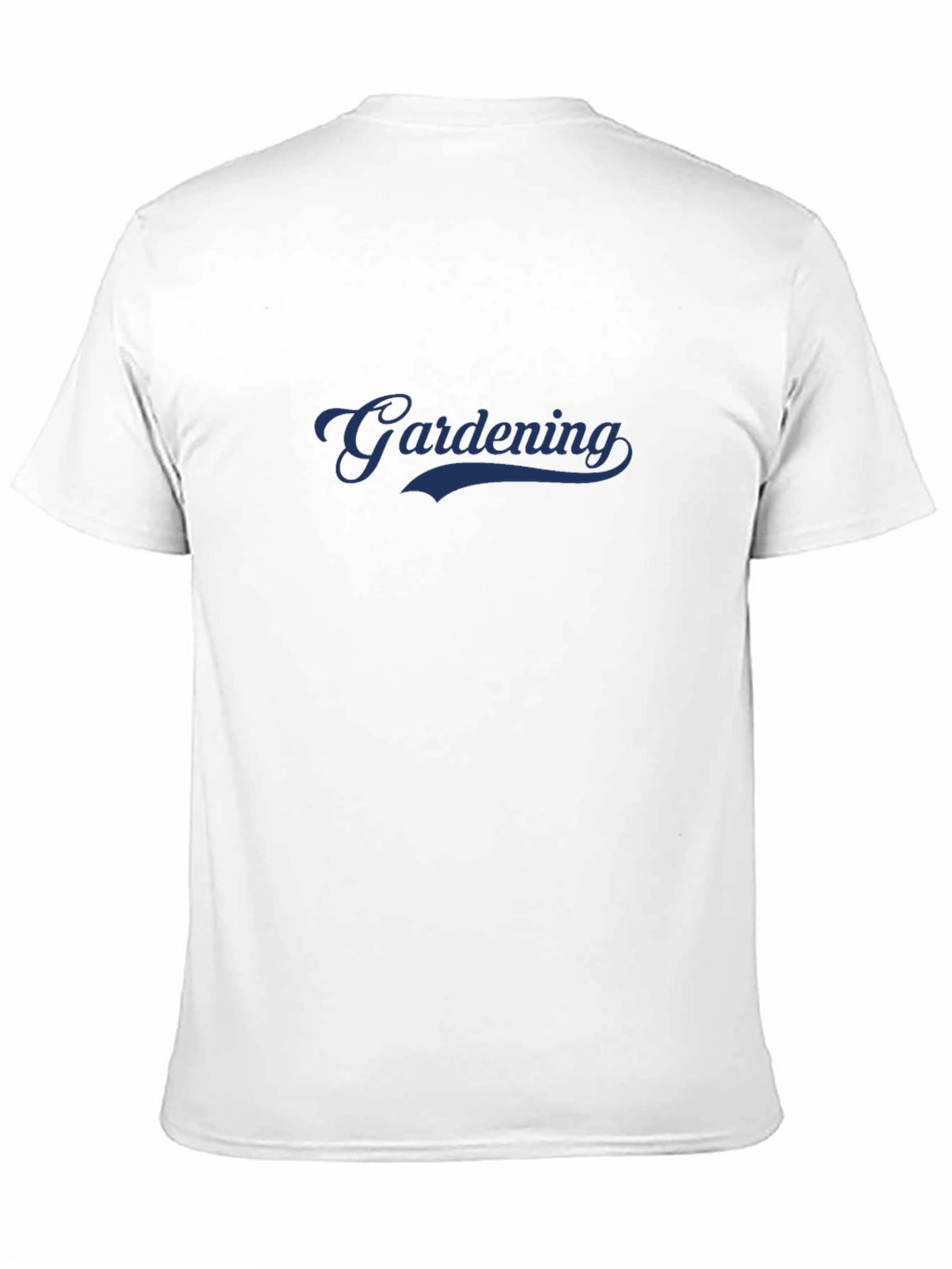 Gardening T-Shirt - Dark Blue