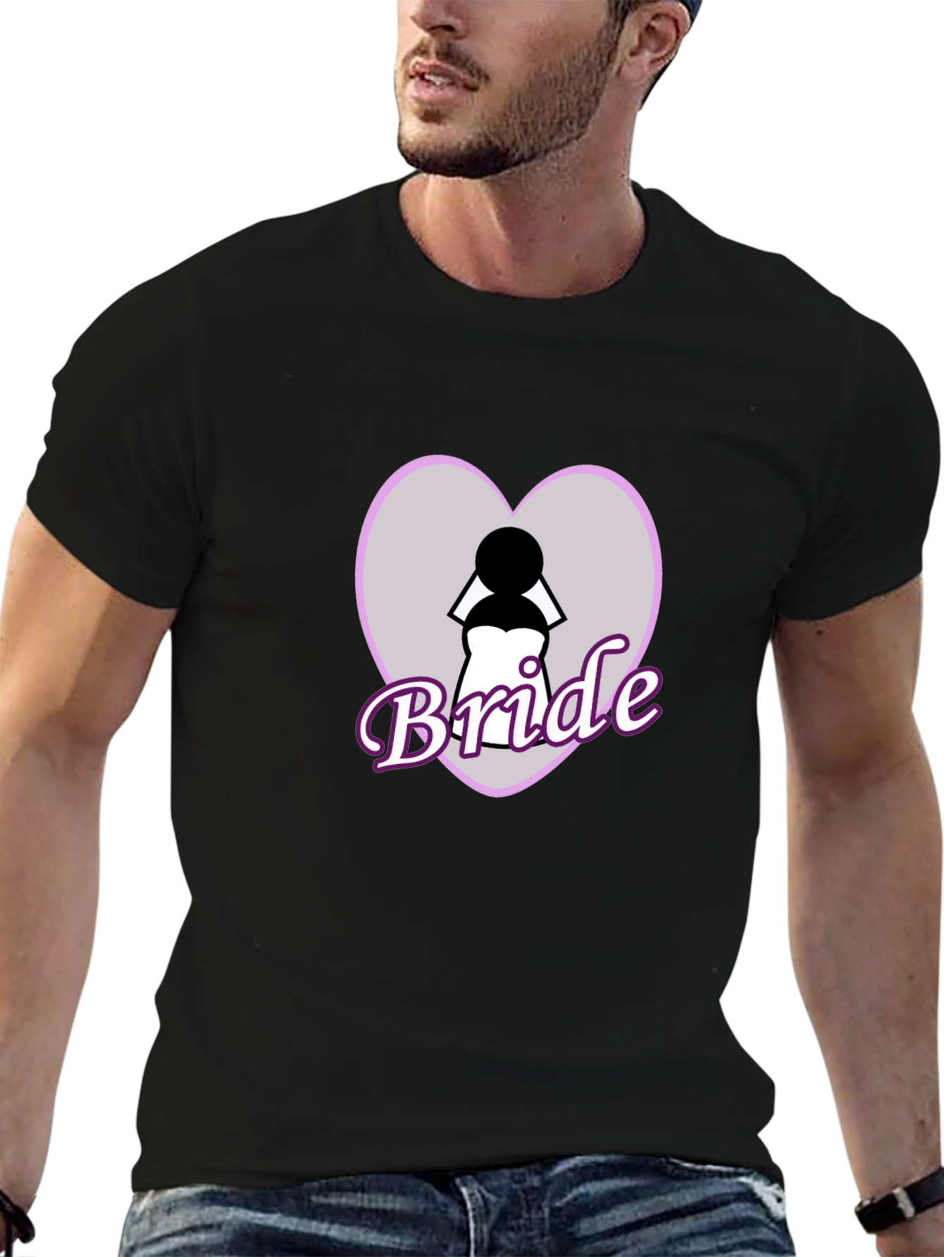 Bride-To-Be Graphic Tee - Black