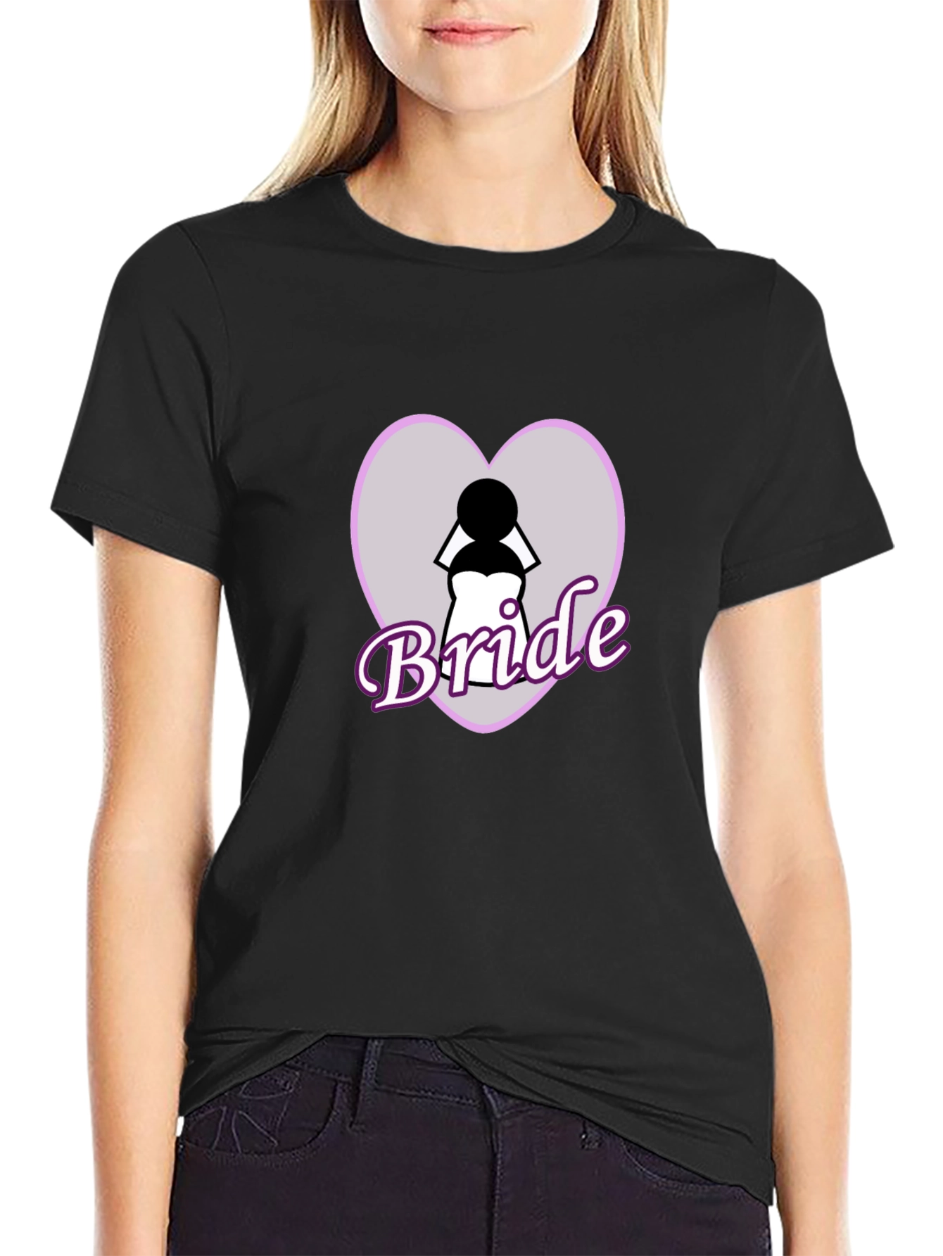 Bride-To-Be Graphic Tee - Black