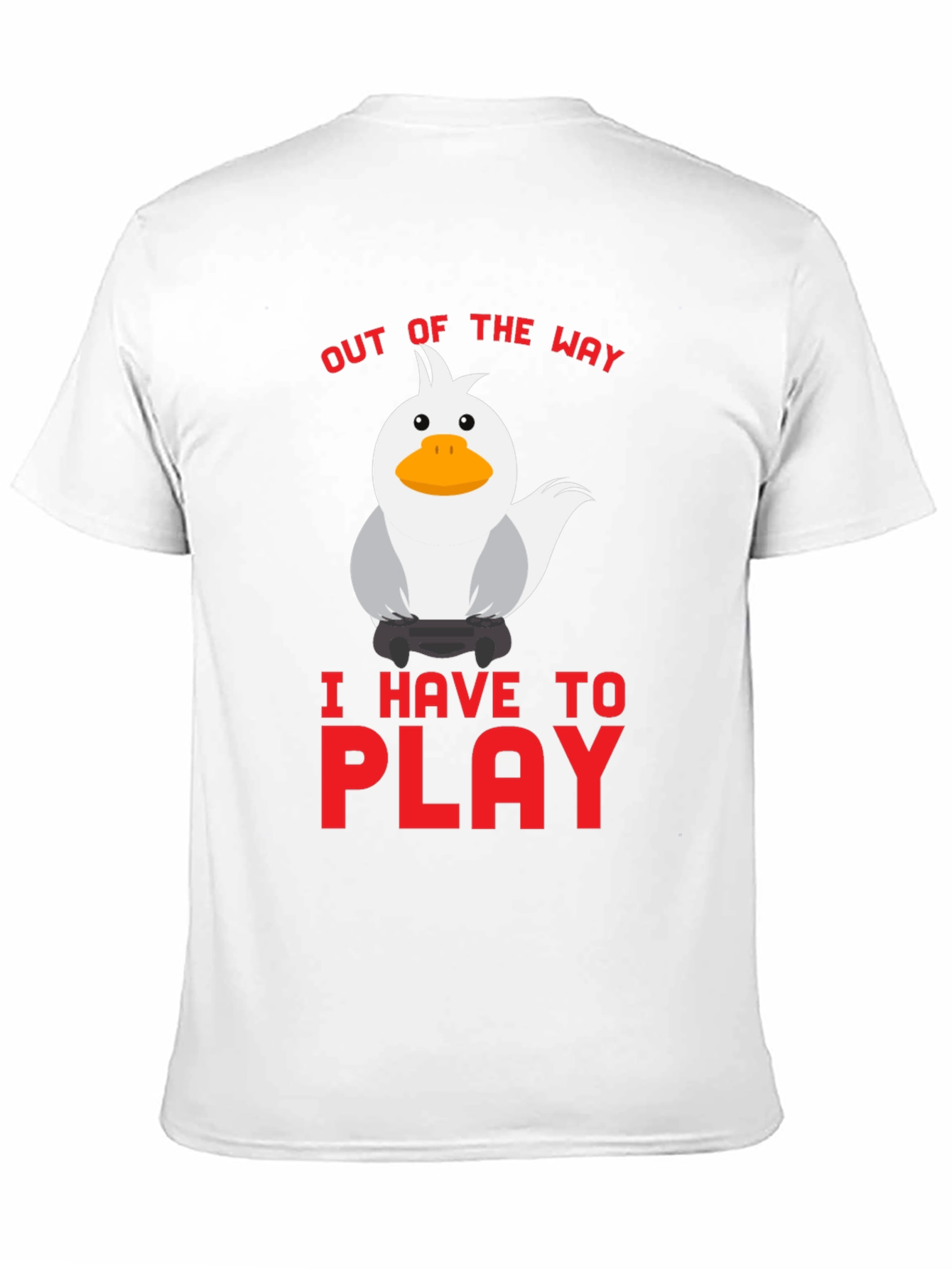 Out of the Way - Gaming Duck T-Shirt