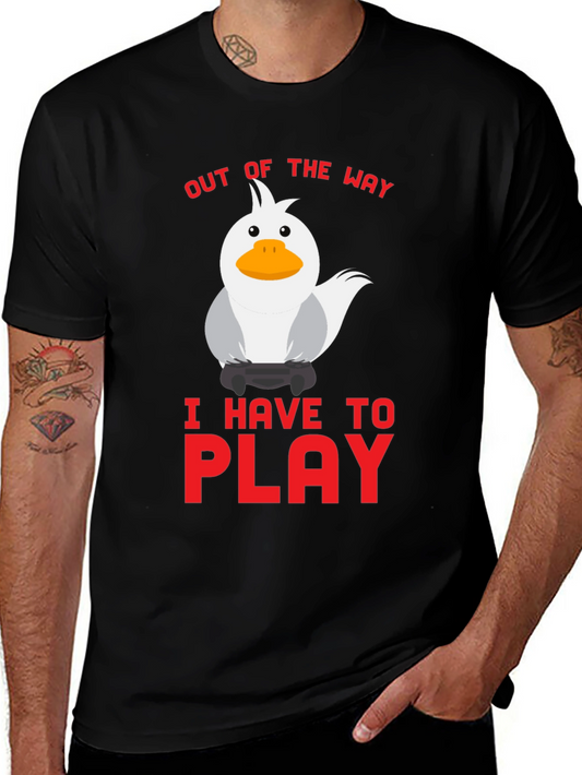 Out of the Way - Gaming Duck T-Shirt