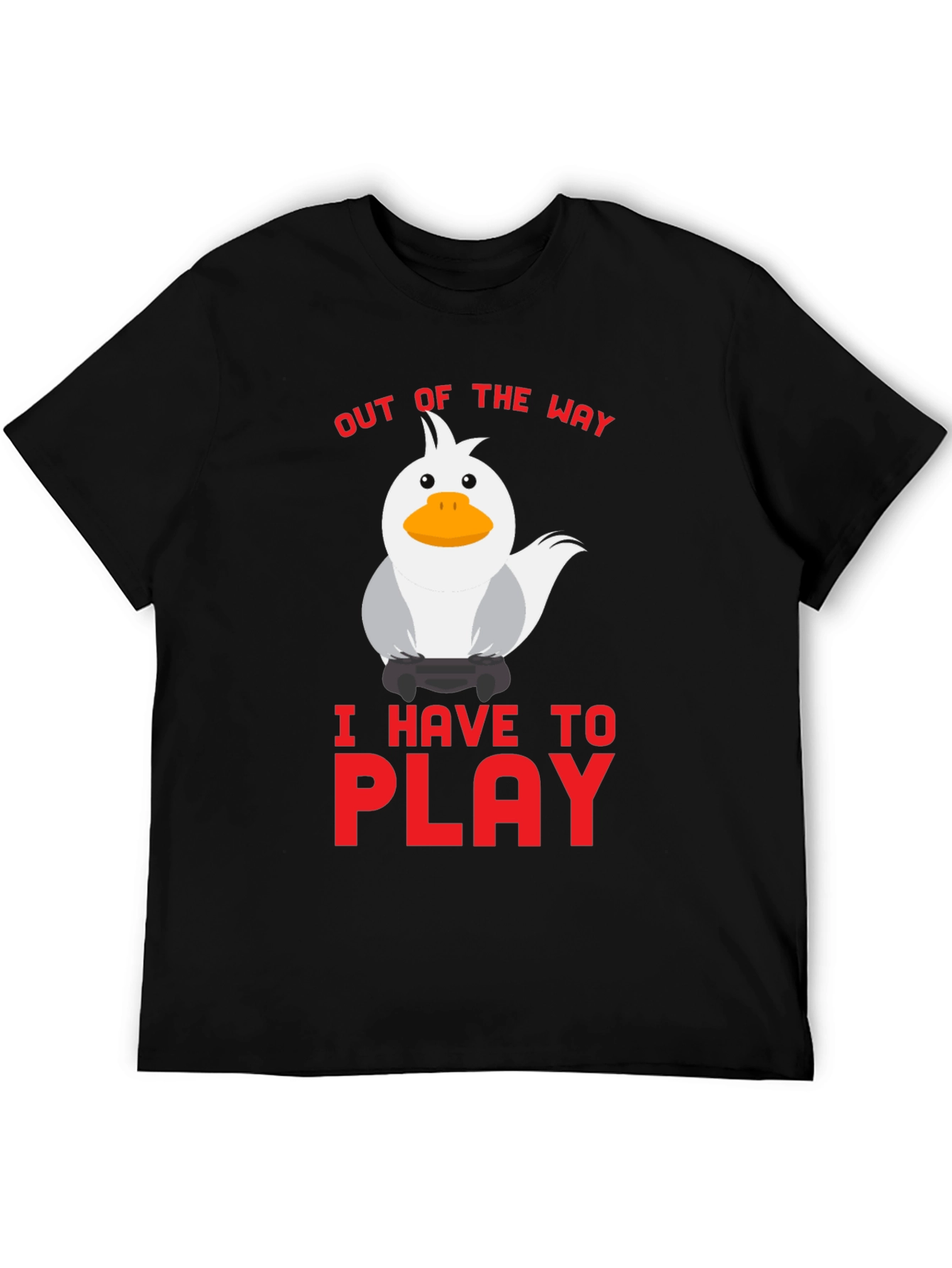 Out of the Way - Gaming Duck T-Shirt