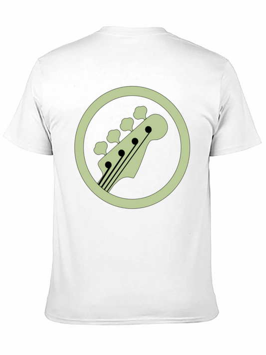 Bass Guitar Head T-Shirt - Cool Musician Tee