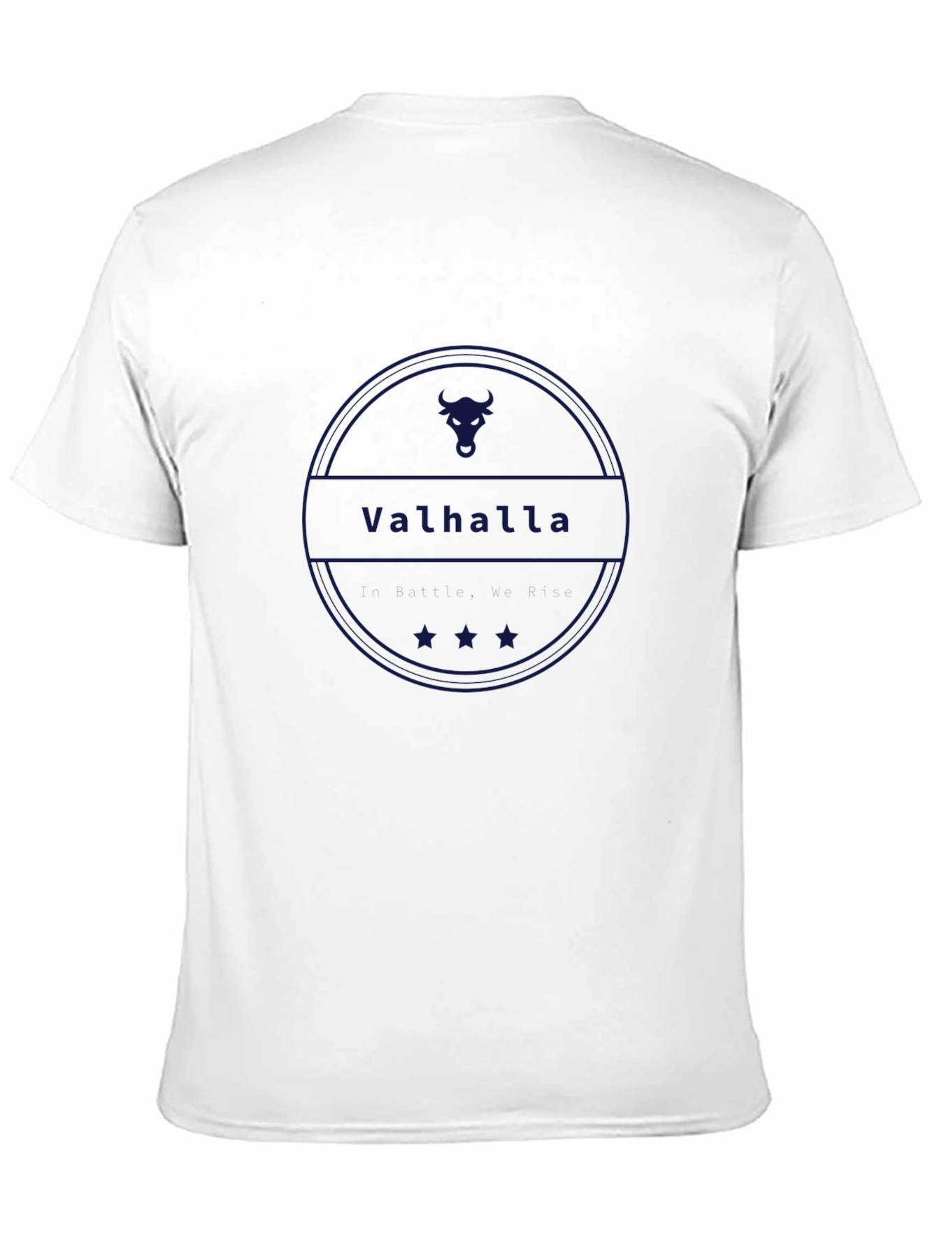 Valhalla Viking Graphic Tee - Black