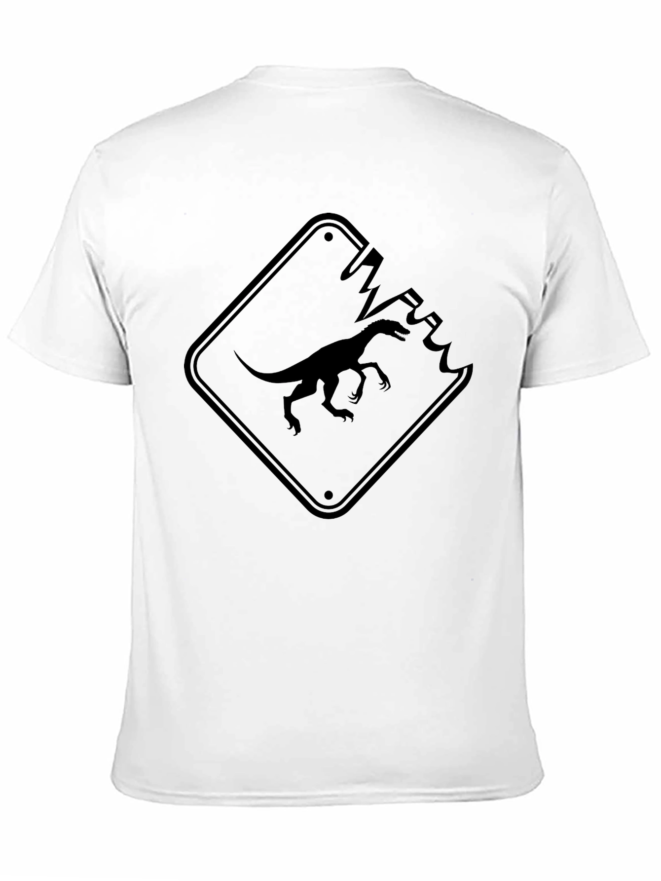Dinosaur Sign T-Shirt - Graphic Tee