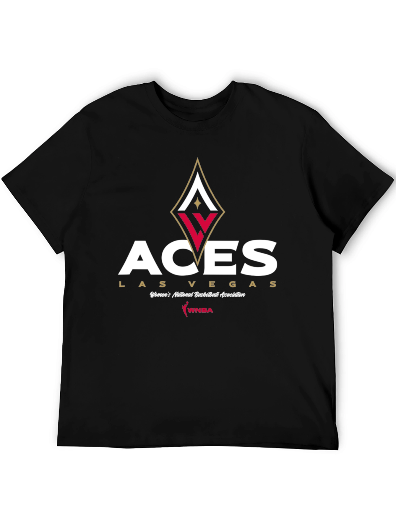 Las Vegas Aces WNBA Black T-Shirt