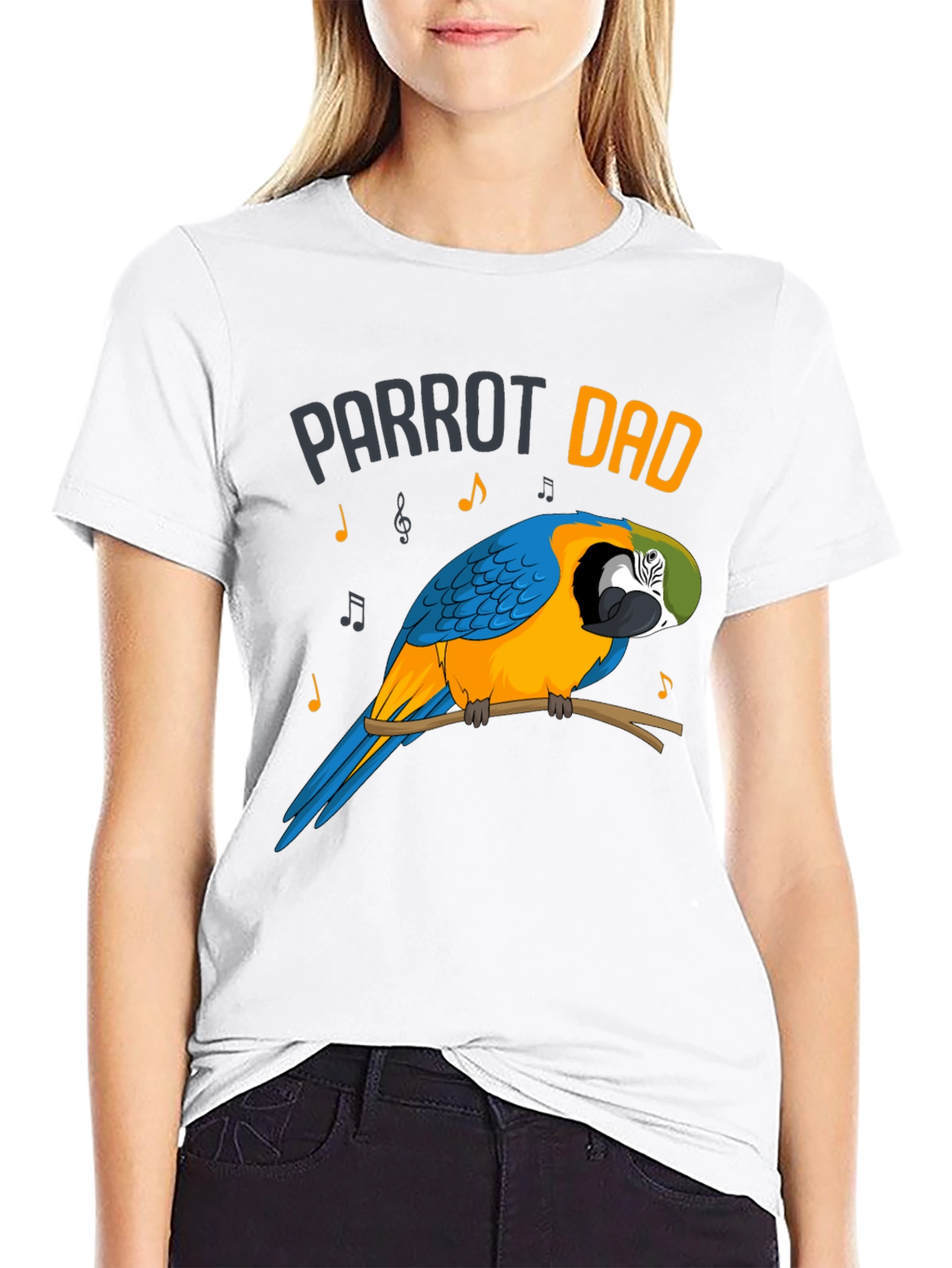 Parrot Dad T-Shirt - Bird Lover Gift