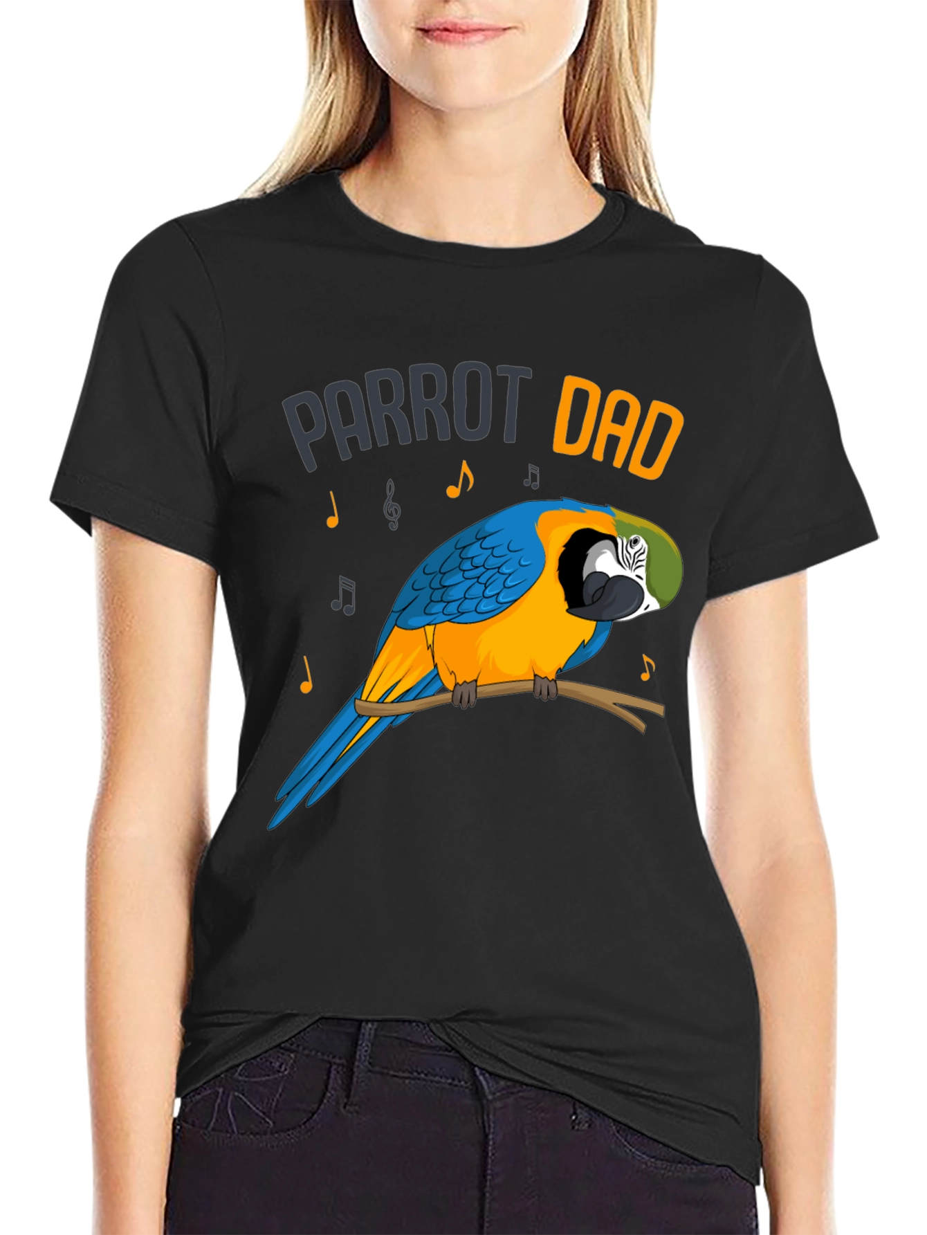 Parrot Dad T-Shirt - Bird Lover Gift