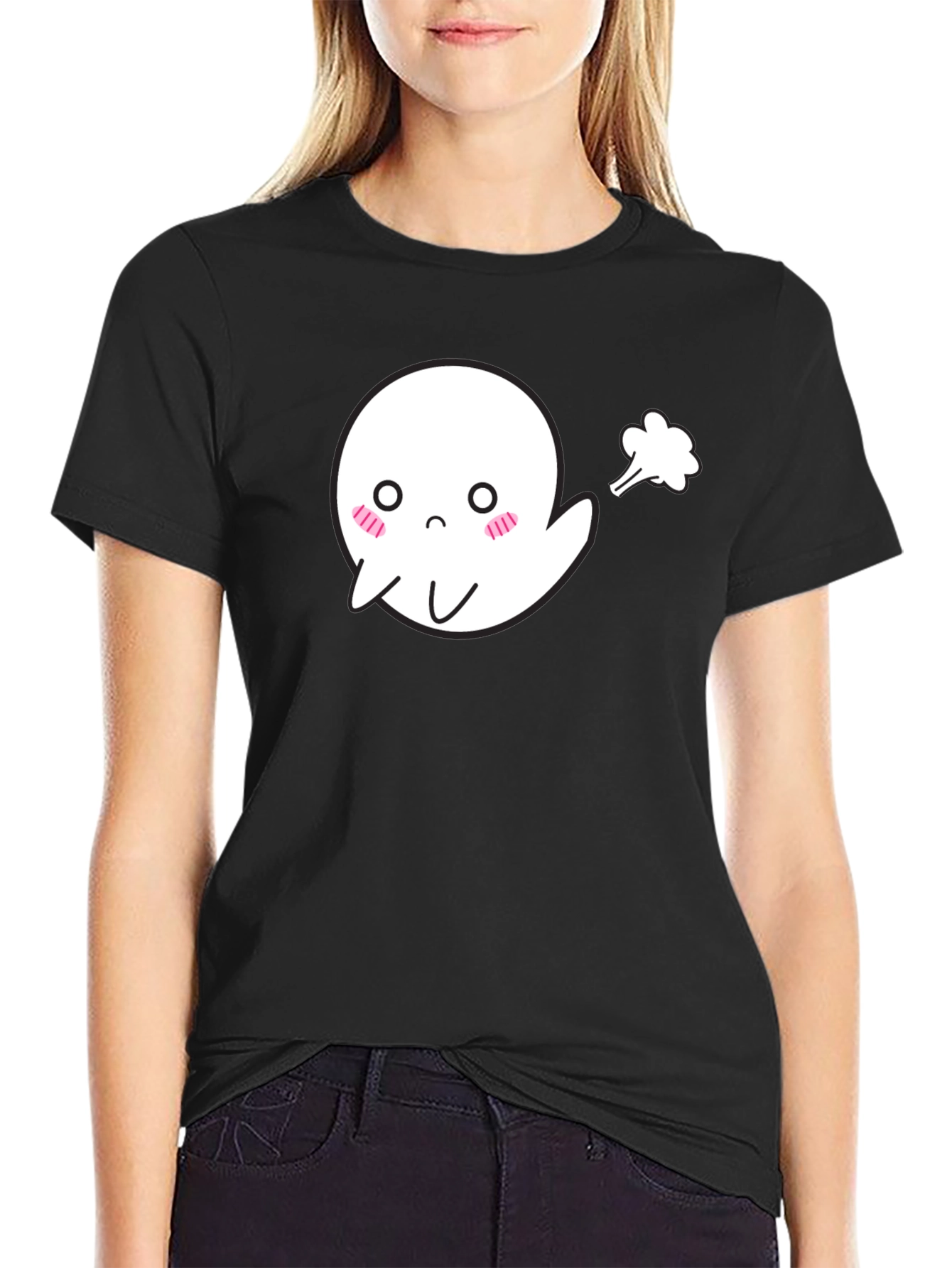 Funny Farting Ghost T-Shirt - Halloween Tee