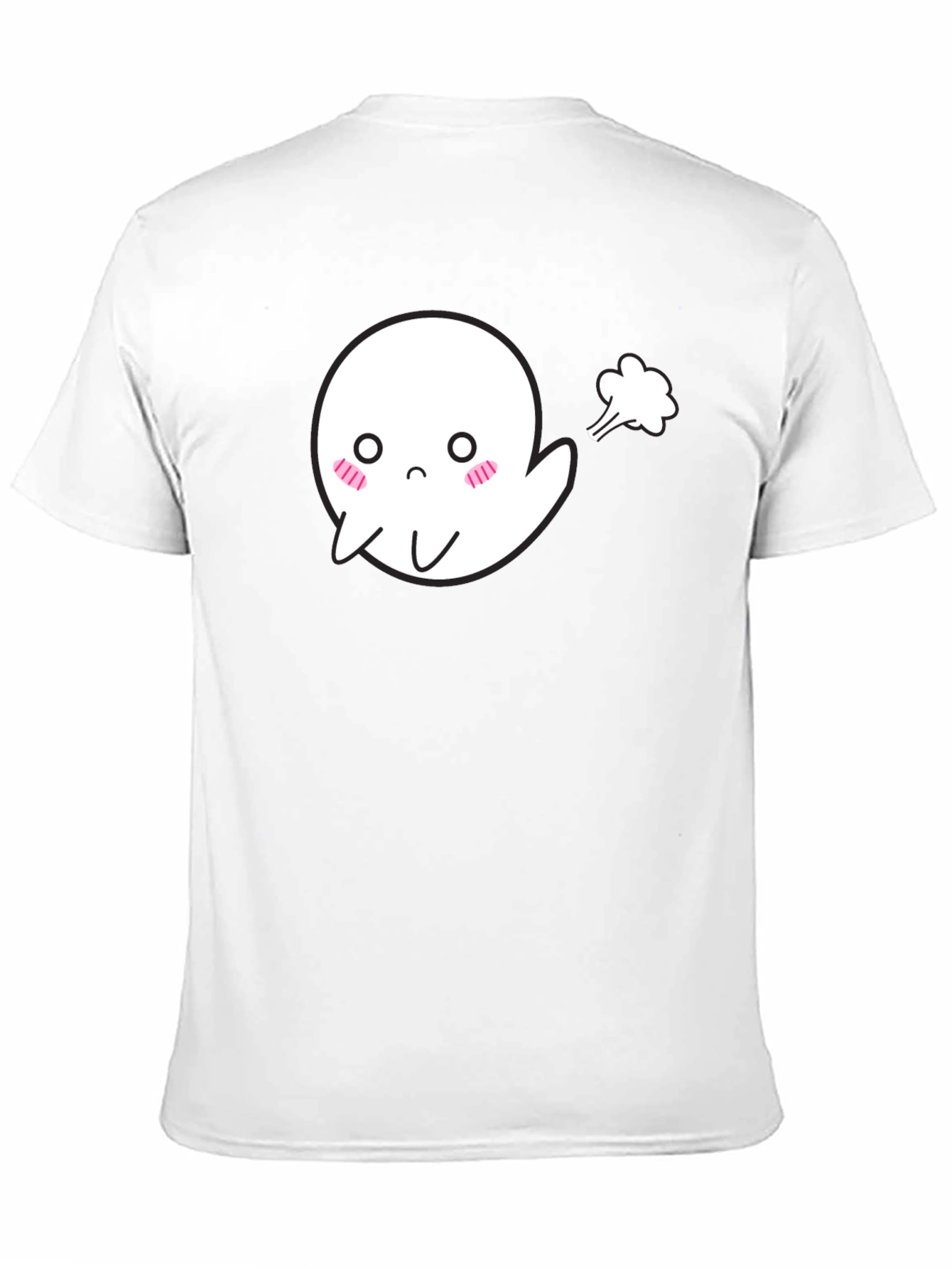 Funny Farting Ghost T-Shirt - Halloween Tee