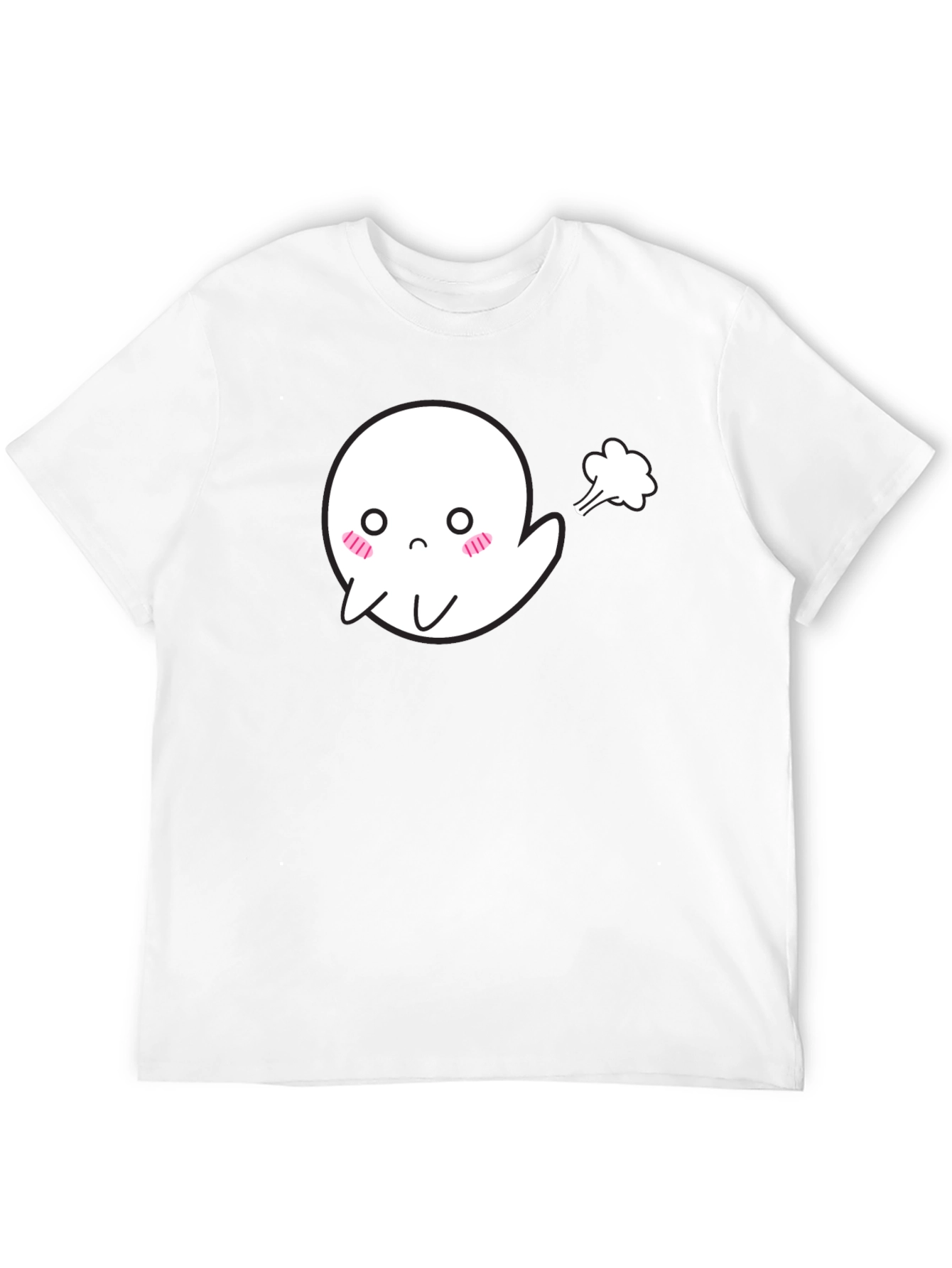 Funny Farting Ghost T-Shirt - Halloween Tee