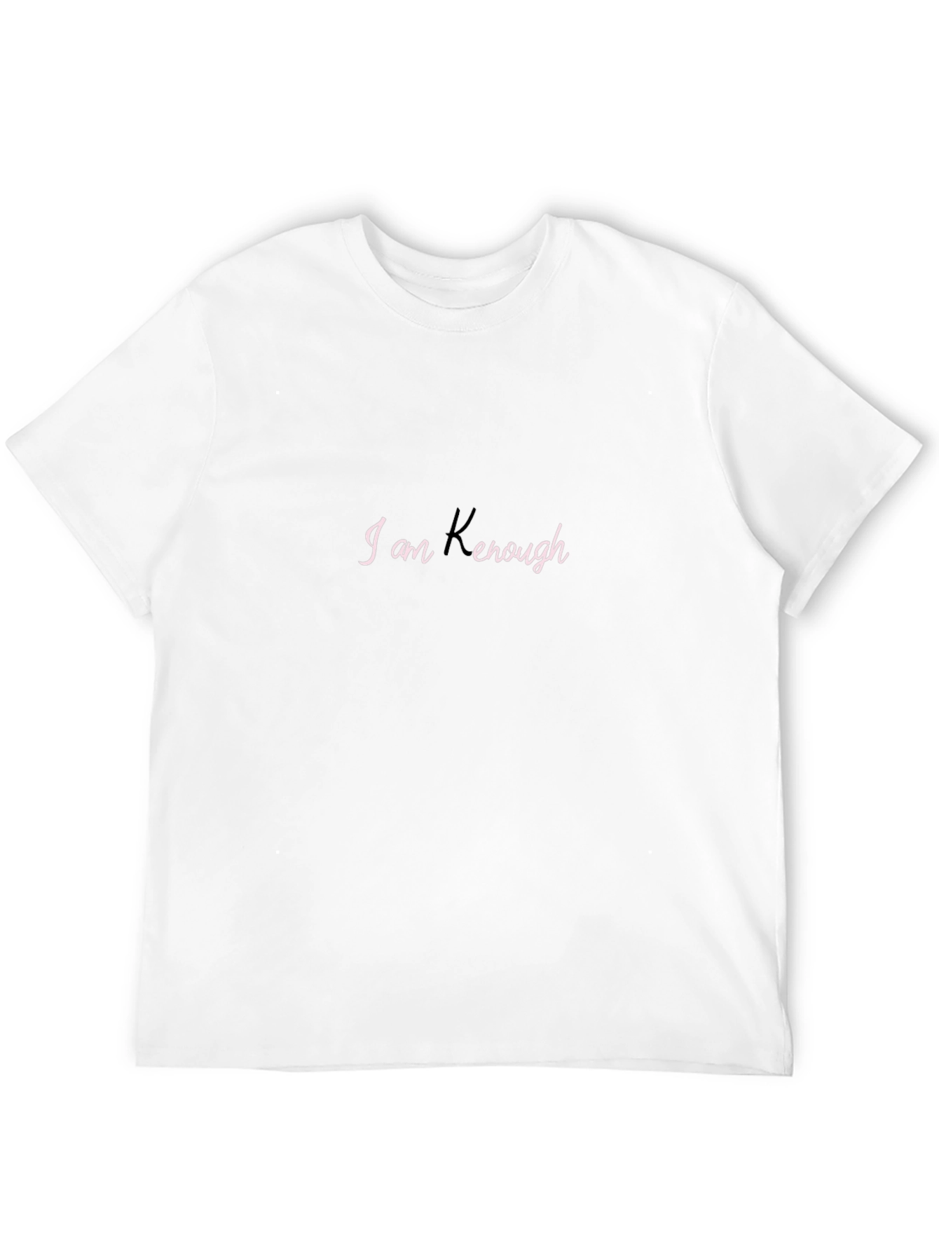 I am Enough Black Graphic Tee - Motivational
