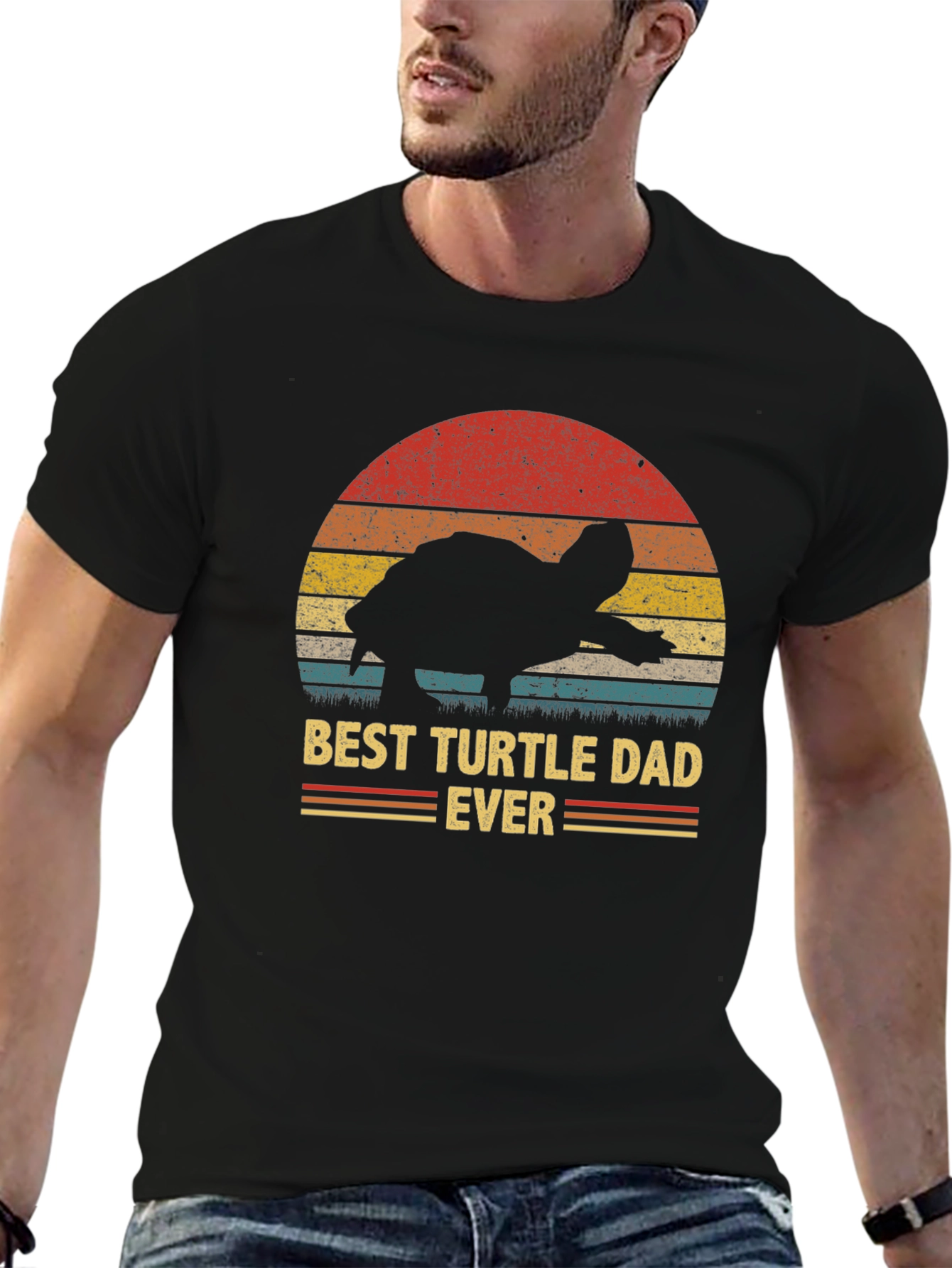 Best Turtle Dad Ever Graphic Tee