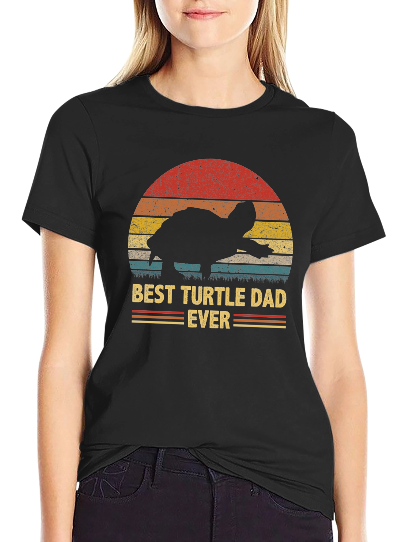 Best Turtle Dad Ever Graphic Tee