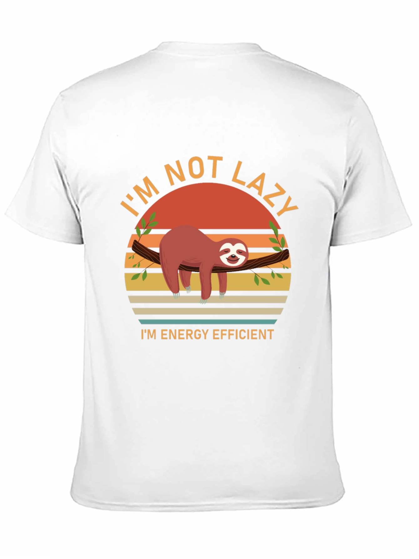 Sloth Energy Efficient Graphic Tee