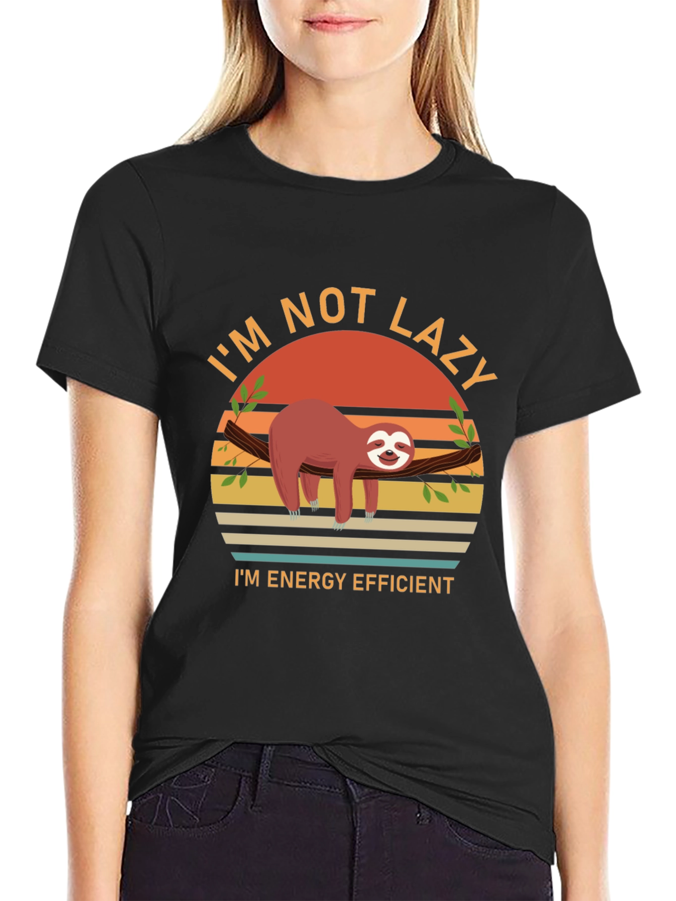 Sloth Energy Efficient Graphic Tee