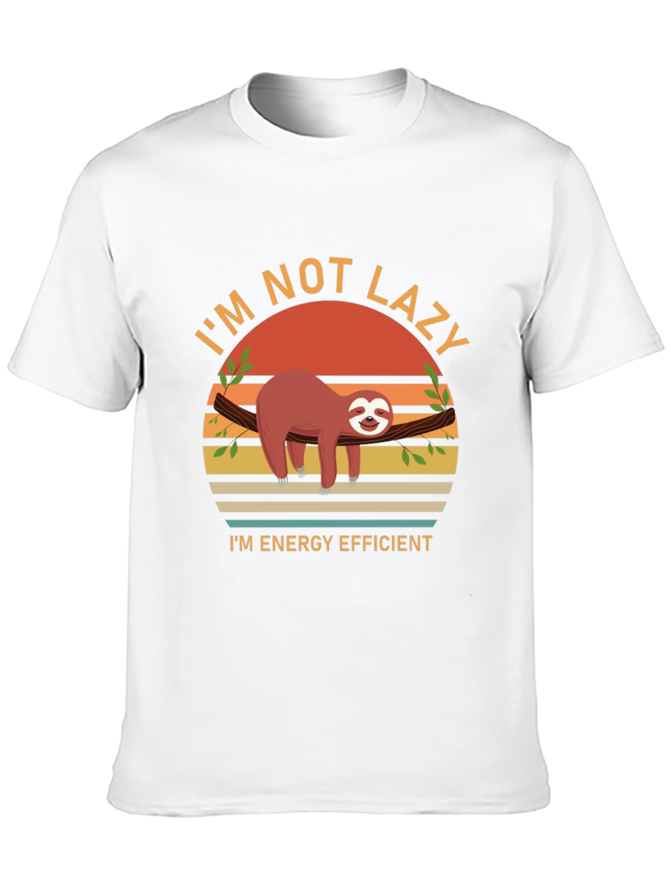 Sloth Energy Efficient Graphic Tee