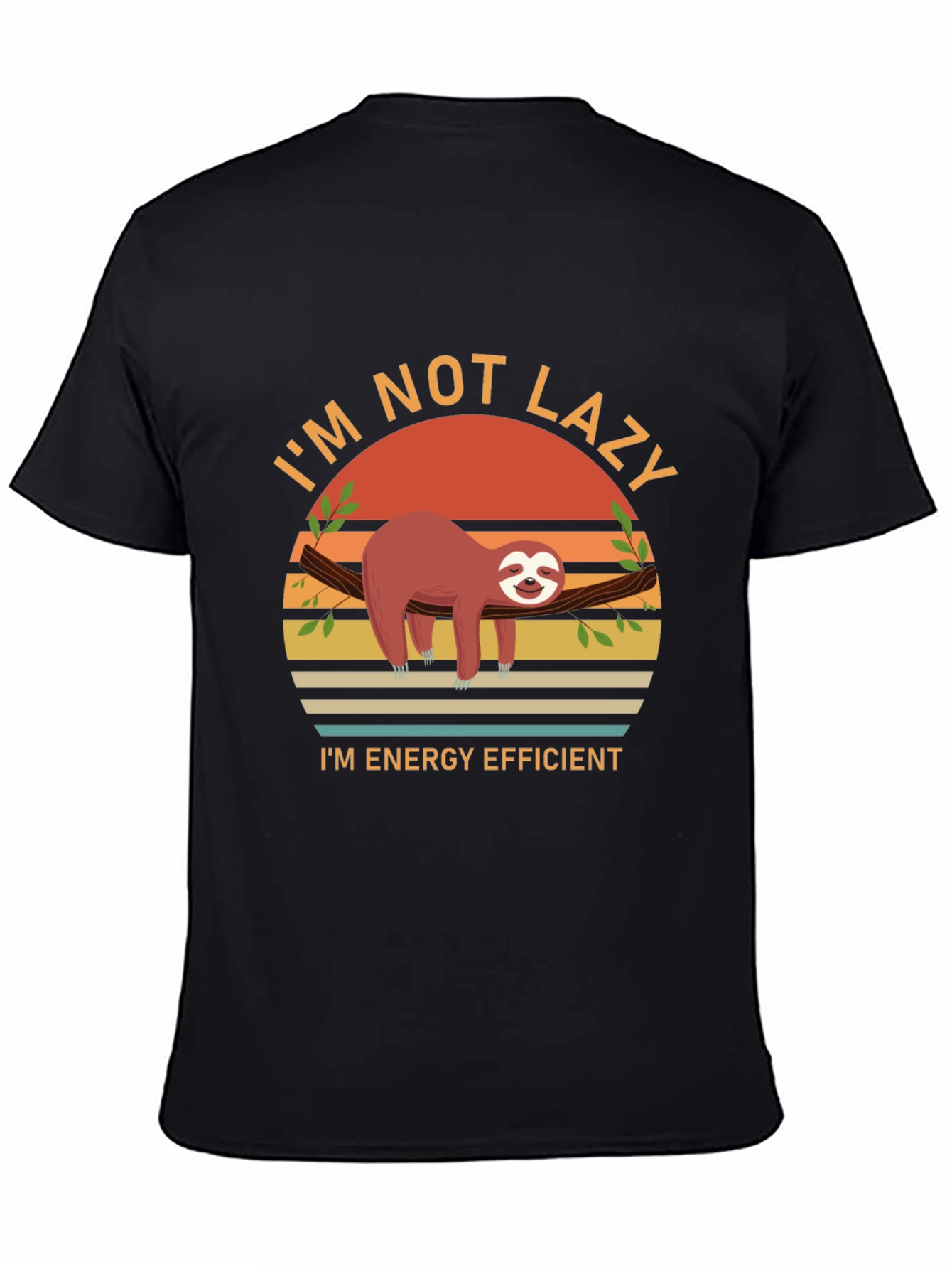 Sloth Energy Efficient Graphic Tee