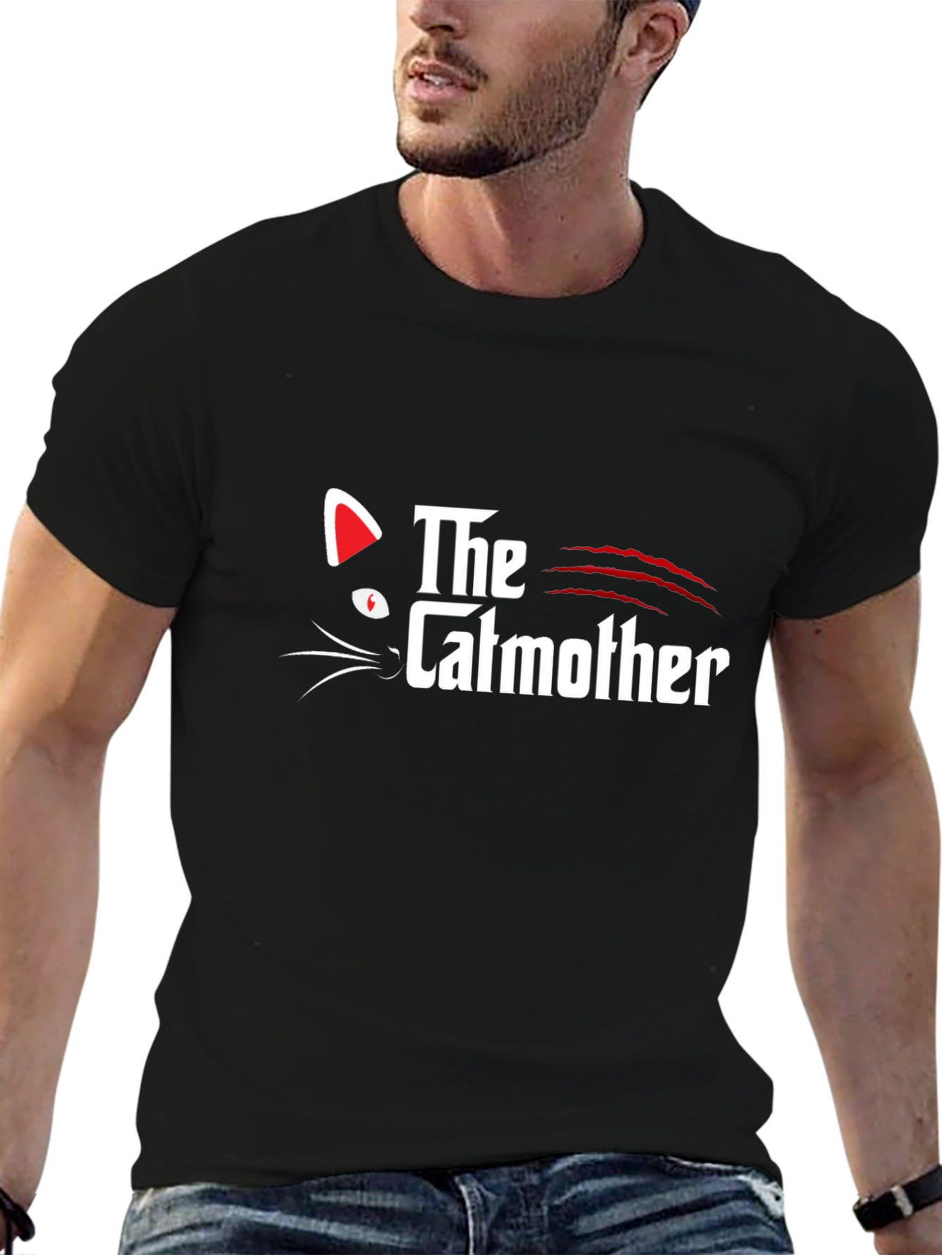 The Catmother T-Shirt - Black