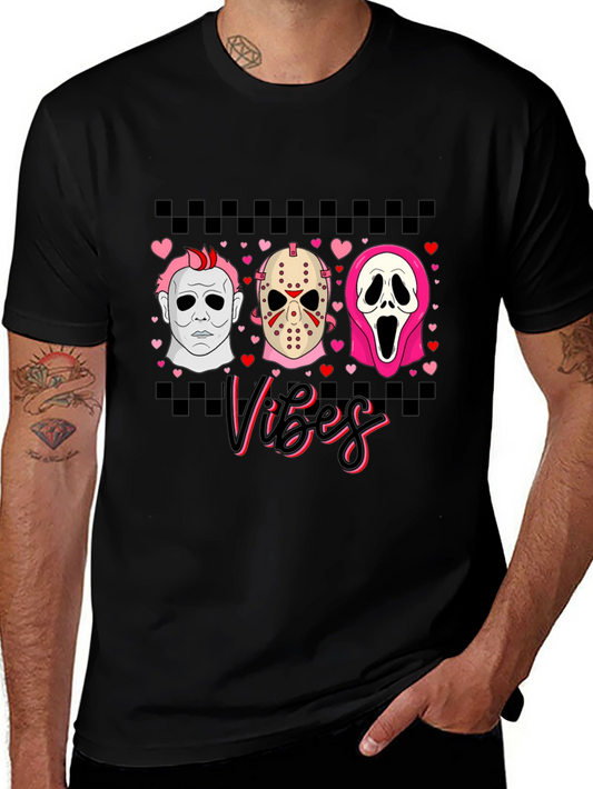 Valentines Horror Movie Vibes T-Shirt