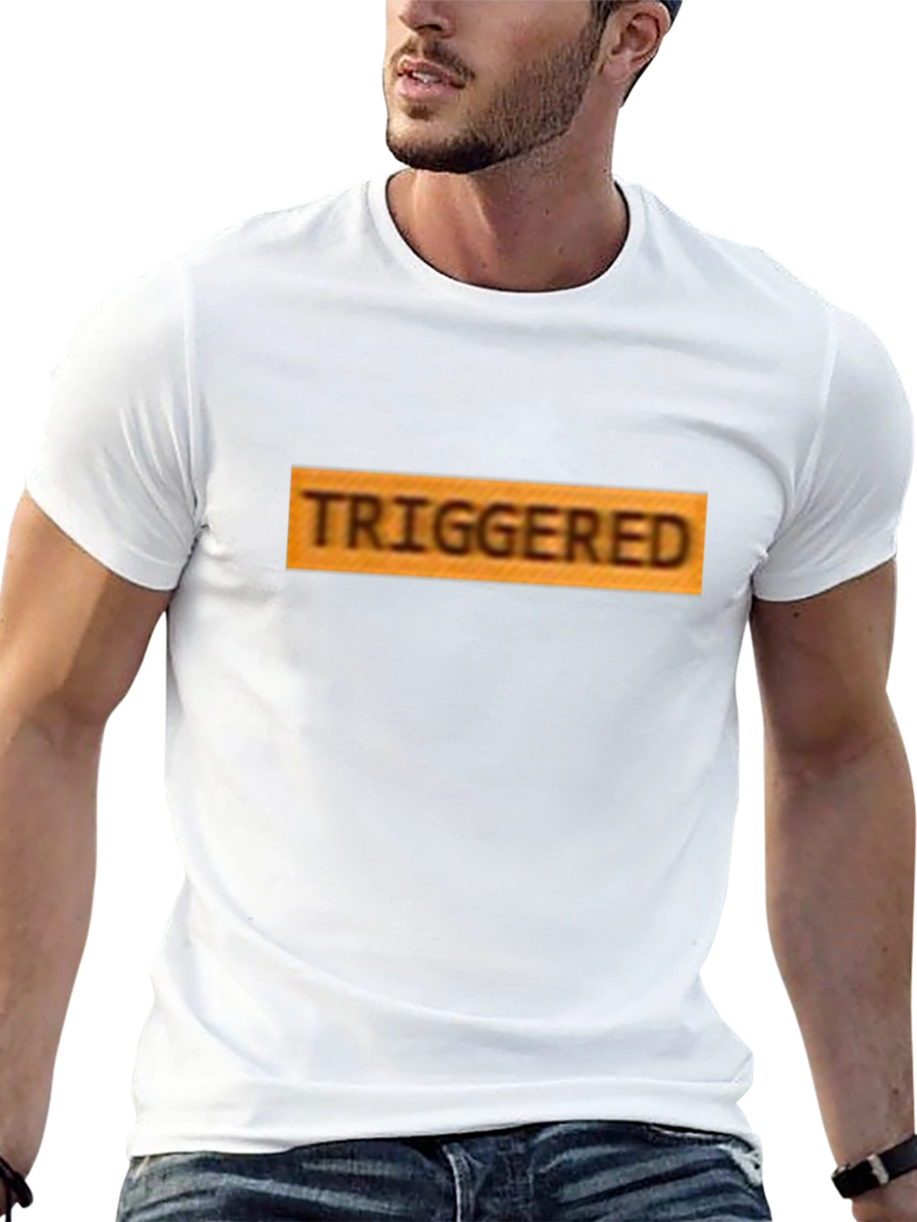 Triggered Graphic Tee - Black Short Sleeve T-Shirt