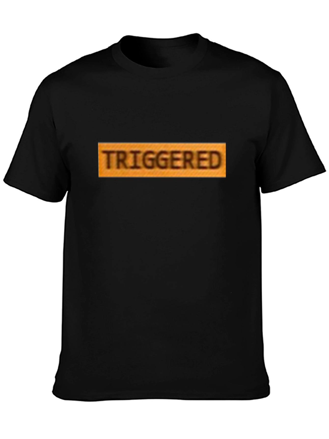 Triggered Graphic Tee - Black Short Sleeve T-Shirt