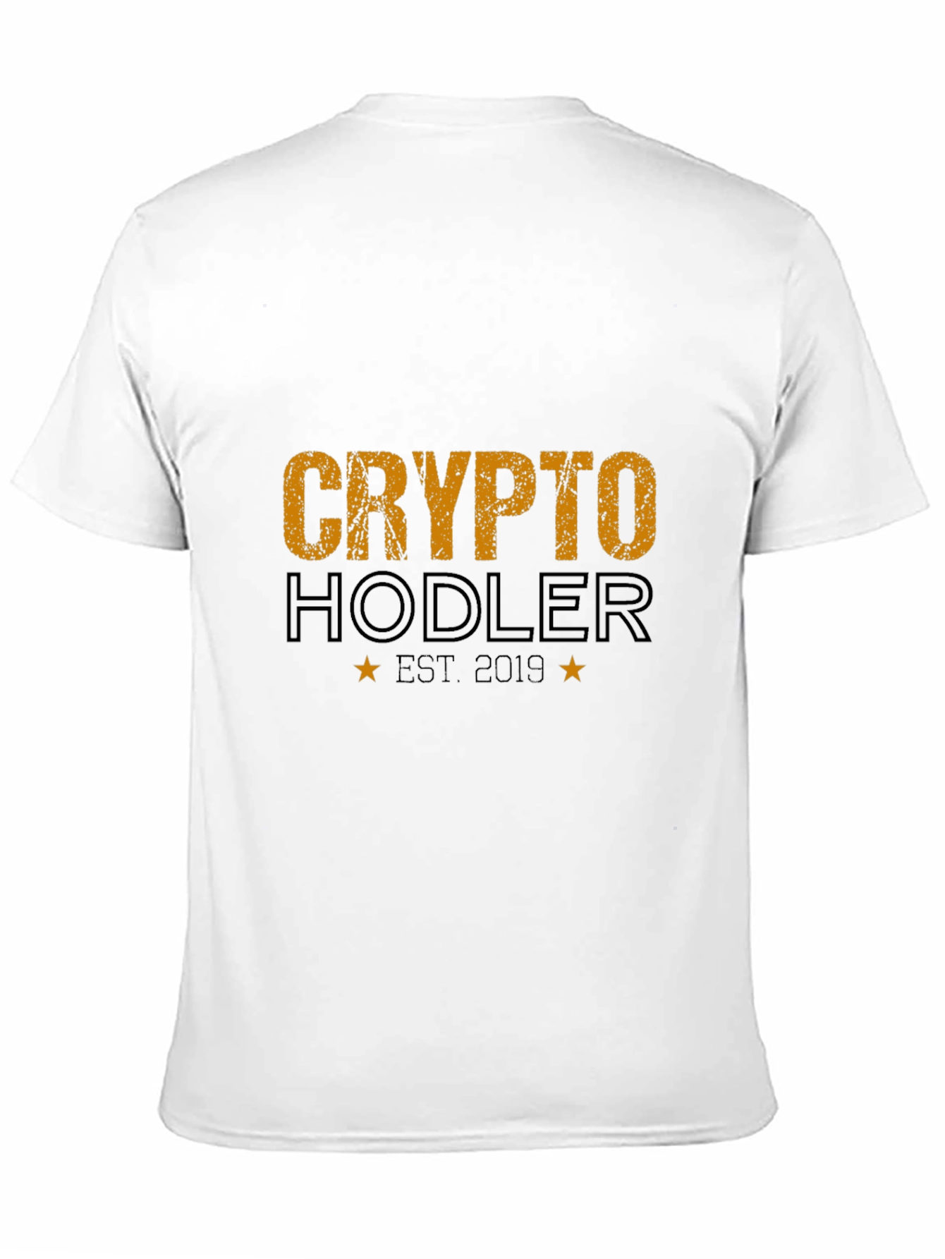 Crypto Hodler Est. 2019 Black T-Shirt