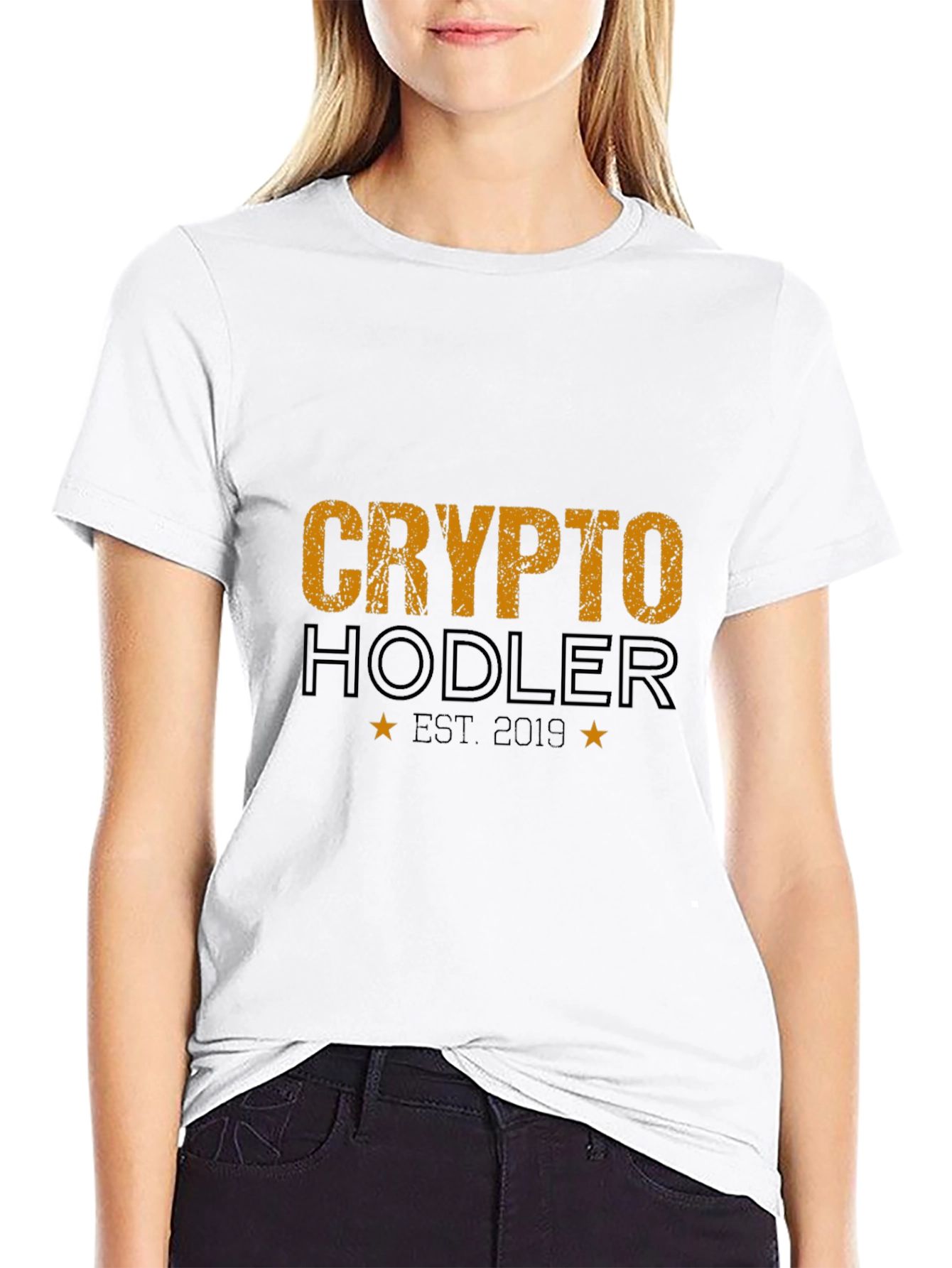 Crypto Hodler Est. 2019 Black T-Shirt