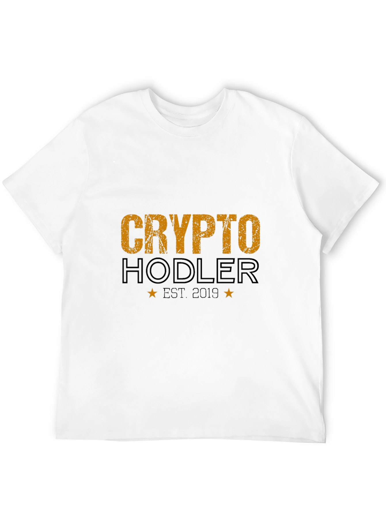 Crypto Hodler Est. 2019 Black T-Shirt