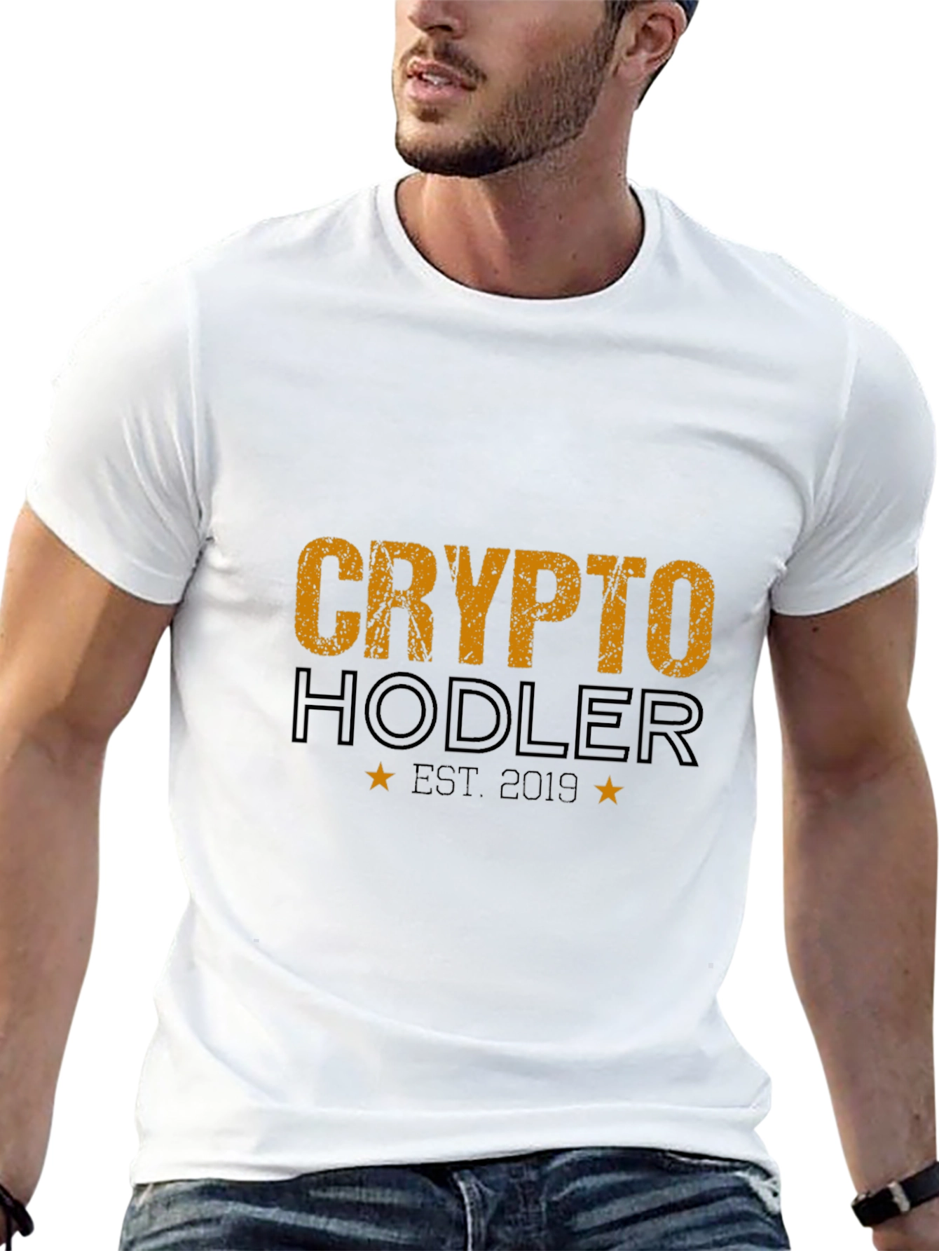 Crypto Hodler Est. 2019 Black T-Shirt