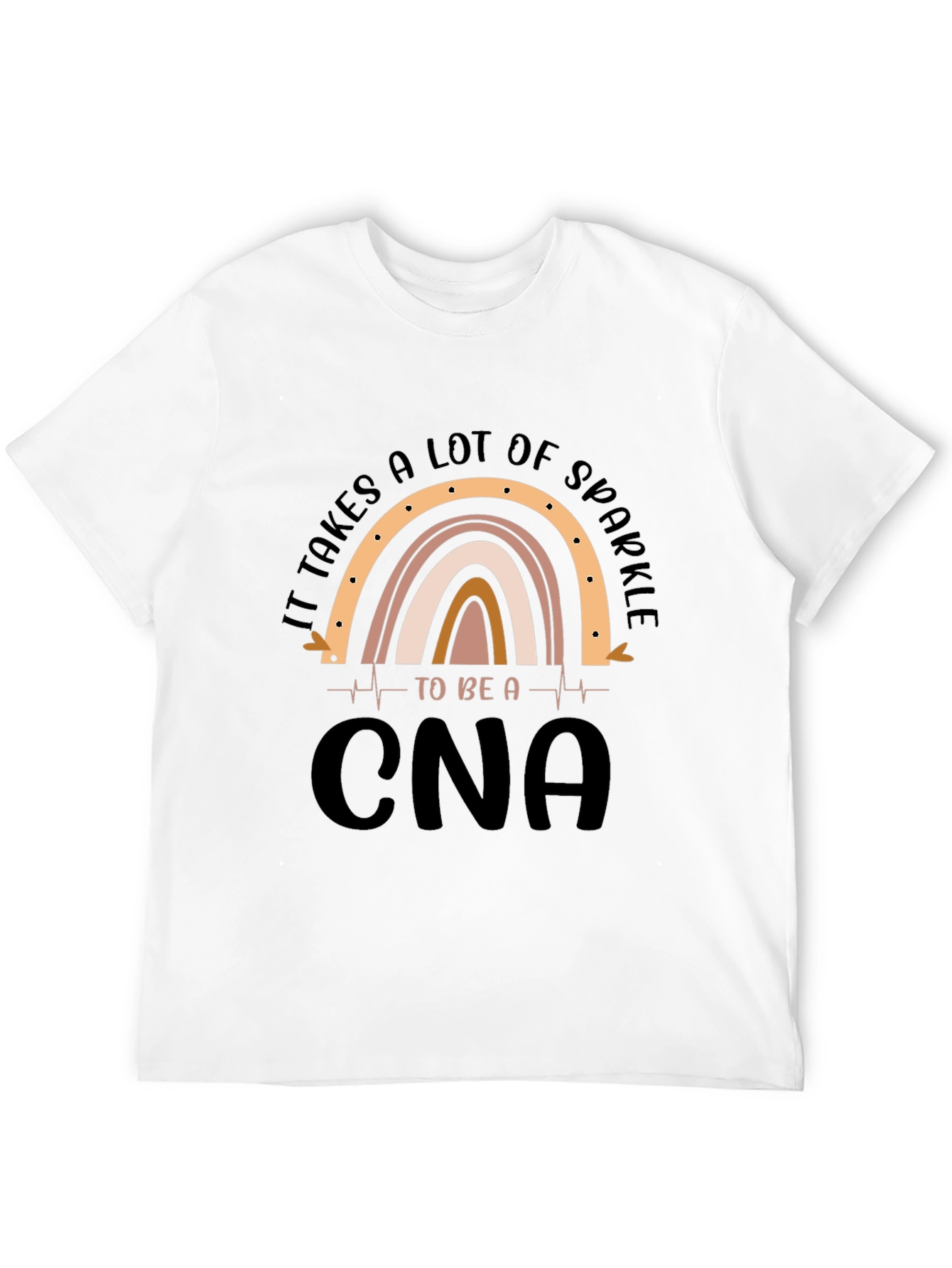 Sparkle CNA T-Shirt - Certified Nursing Assistant Apparel
